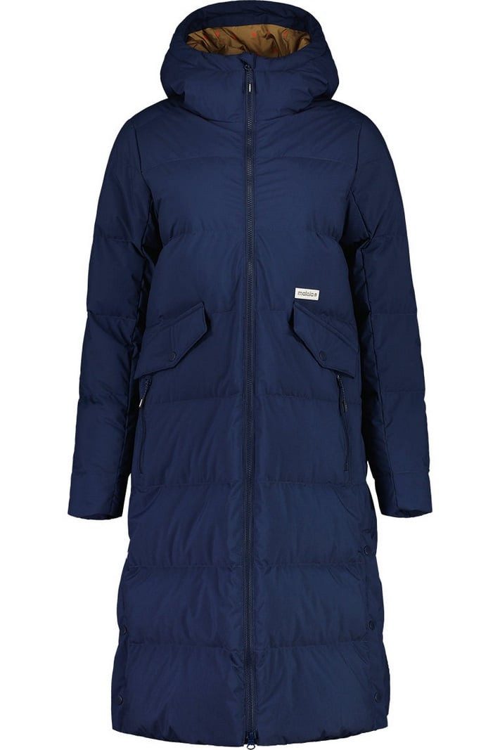Maloja Wintermantel AnkogelM Urban ReDown Coat (2-Lagen, winddicht, sehr warm) nachtblau