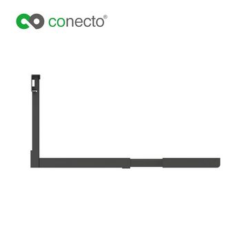 conecto conecto CC50302 Universal-/Mikrowellenhalterung für Wandmontage Längen Mikrowellen-Wandhalterung