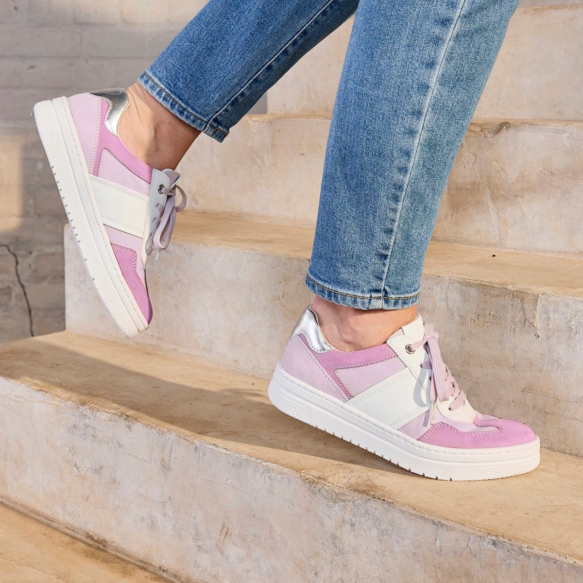MARCO TOZZI Plateausneaker, Freizeitschuh, Halbschuh, Schnürschuh günstig online kaufen