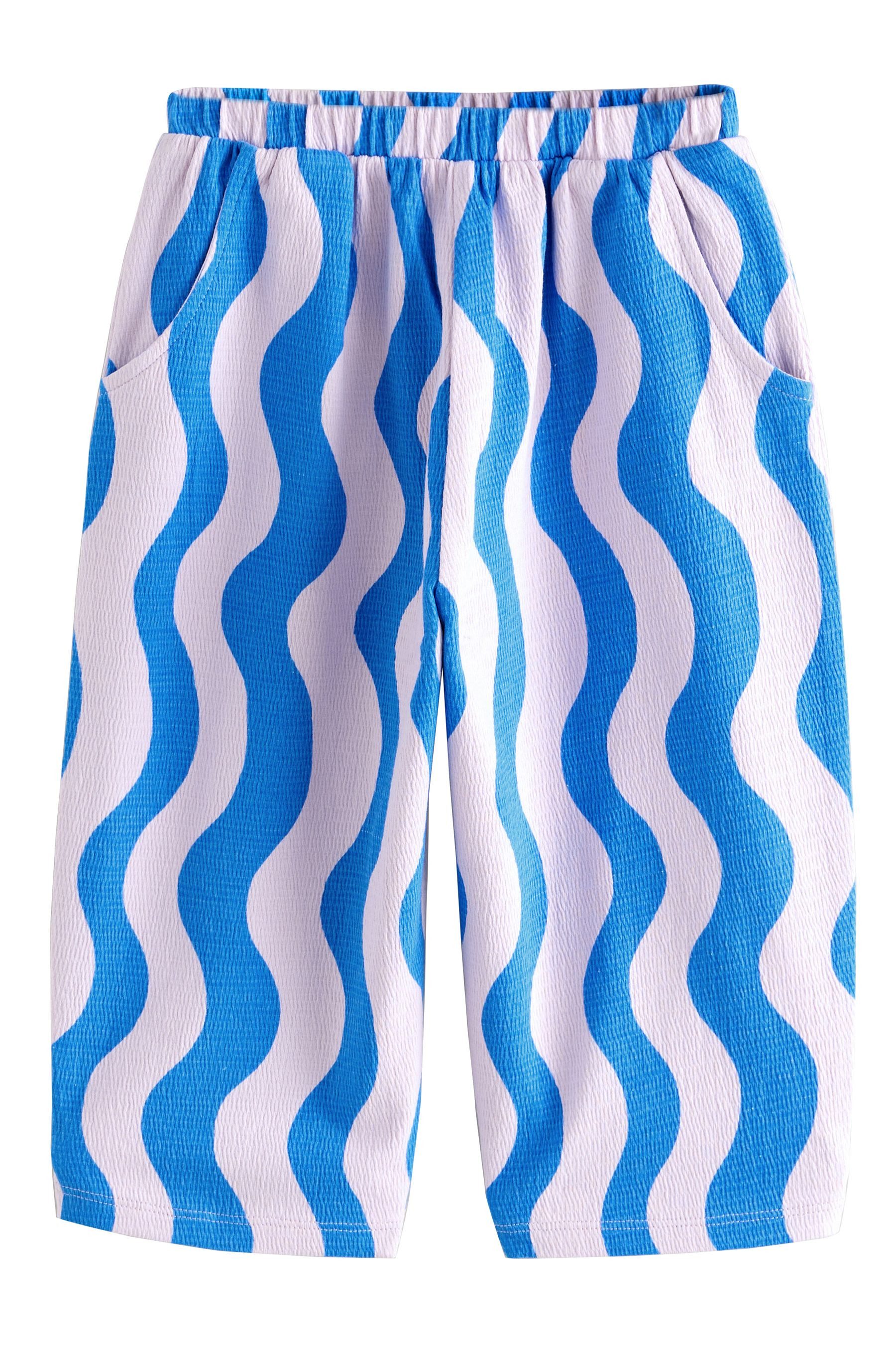 Next Schlupfhose Strukturierte Hose mit weitem günstig online kaufen