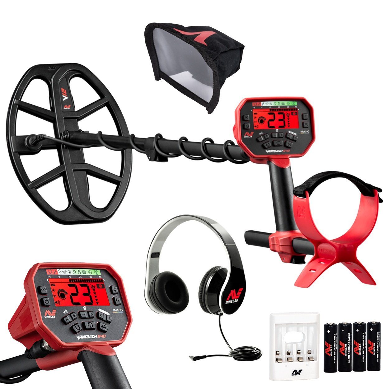 Minelab Metalldetektor Vanquish 540, Multifrequenz