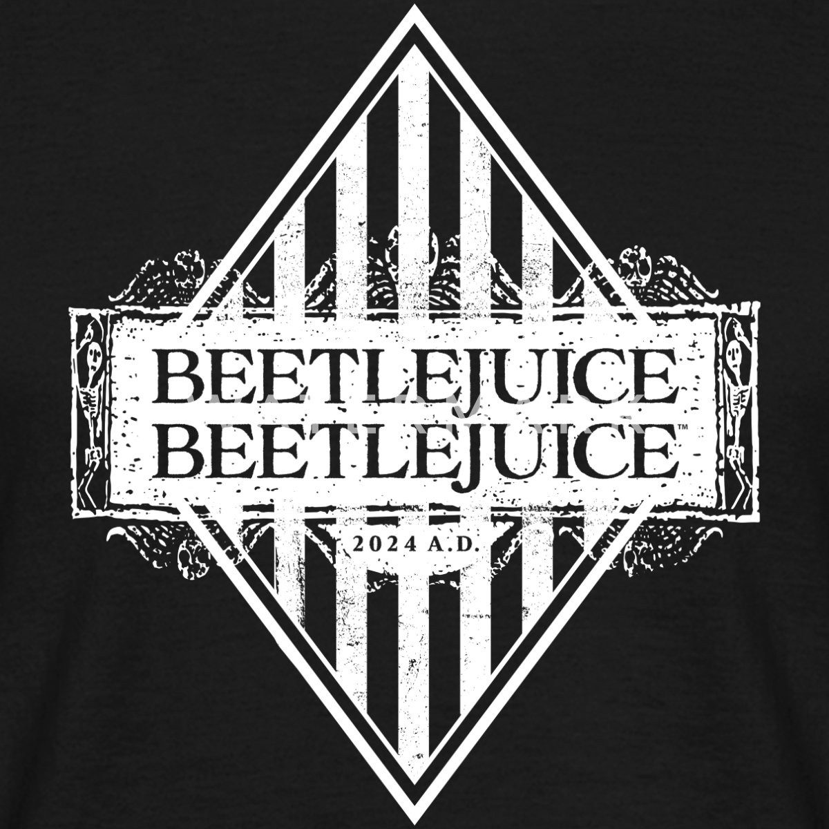 Spreadshirt T-Shirt Beetlejuice 2 Logo Männer T-Shirt (1-tlg)
