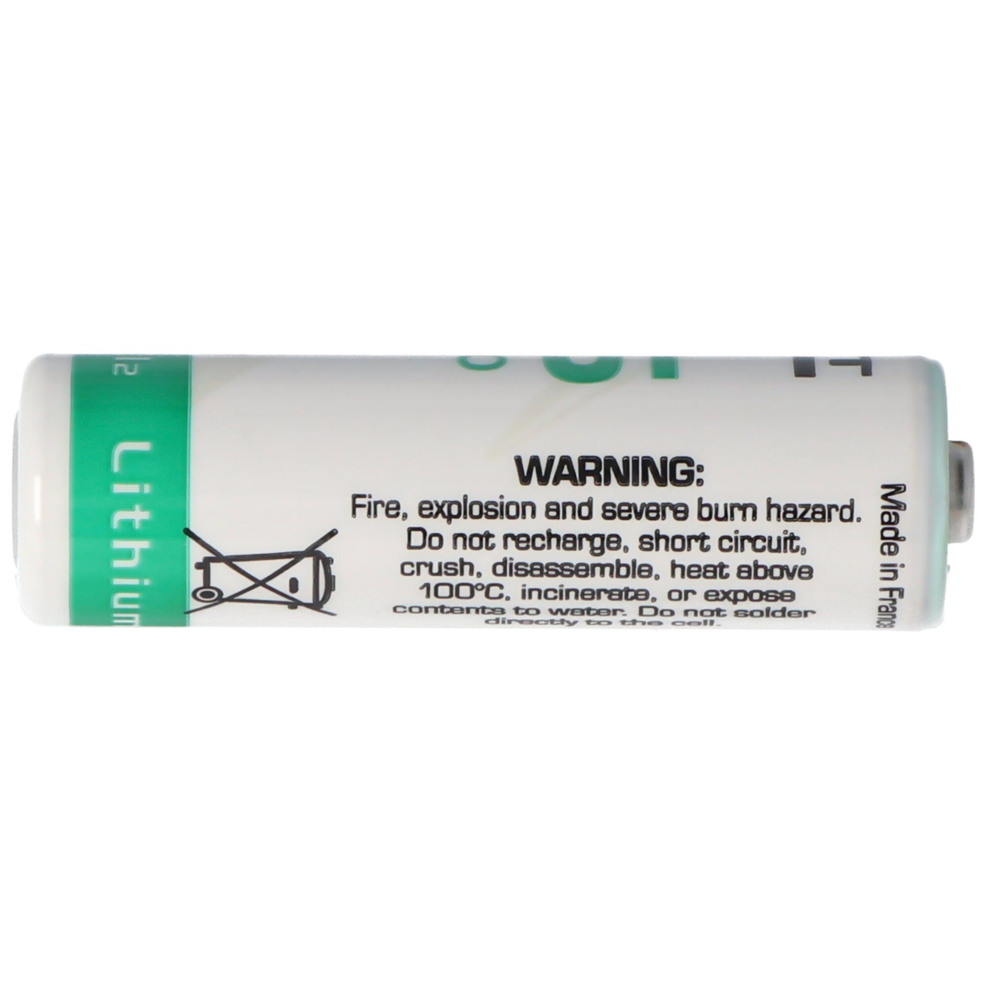 Saft Batterie AA passend für Alarmanlage ABUS Secvest 2Way Siemens Simatic Batterie