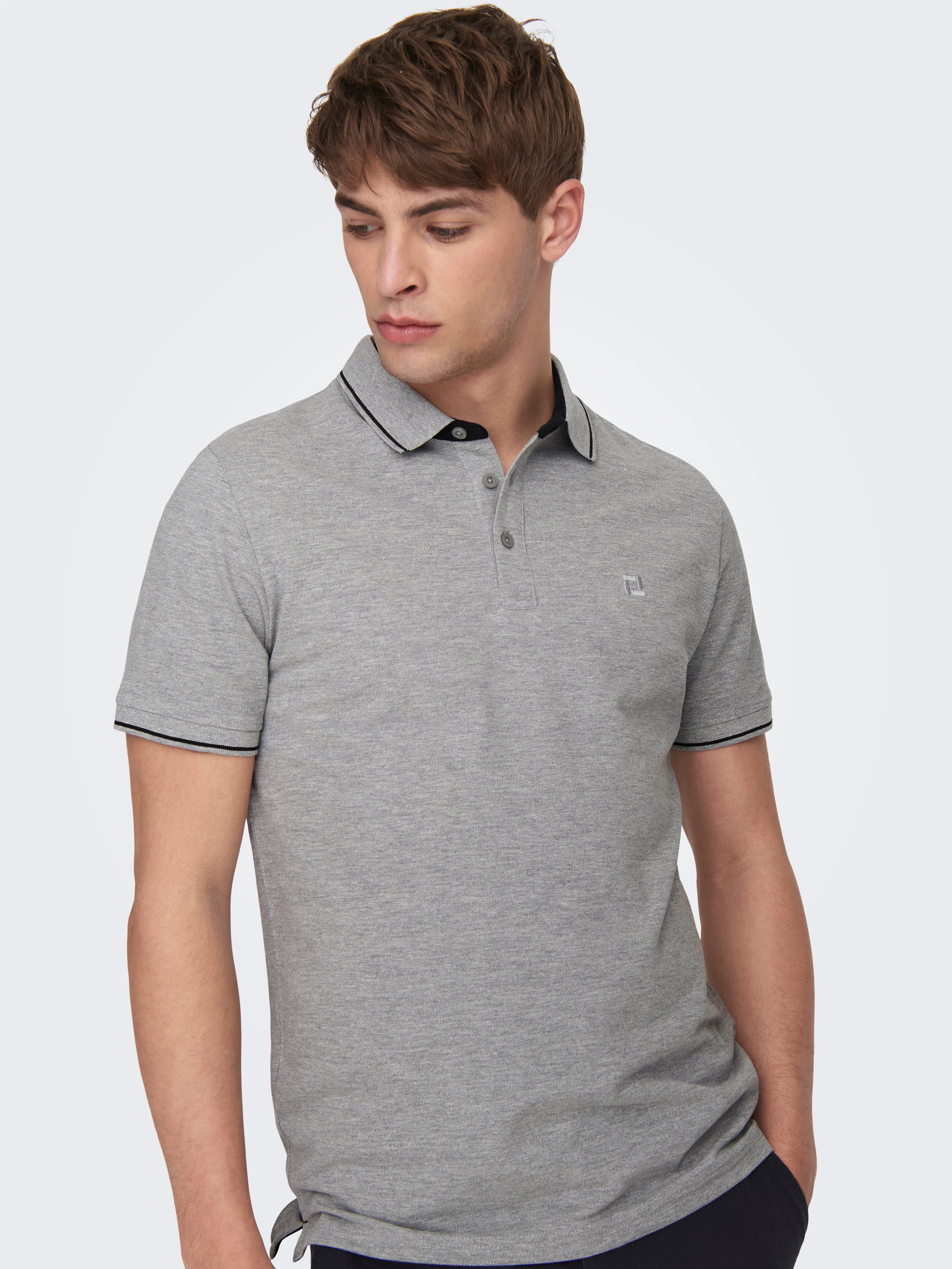ONLY & SONS Poloshirt ONSFLETCHER SLIM SS POLO NOOS günstig online kaufen