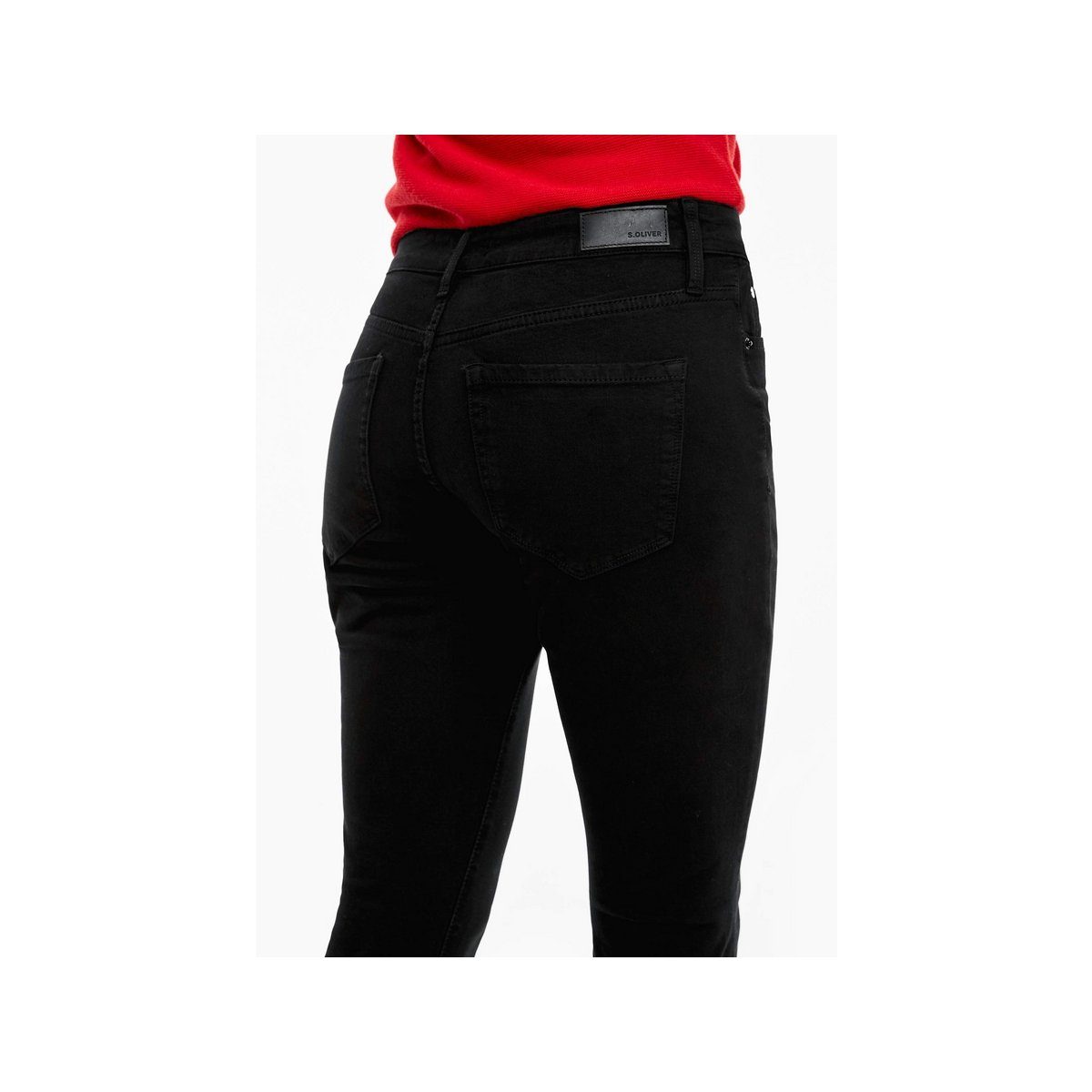 (1-tlg) 5-Pocket-Jeans s.Oliver fit skinny schwarz