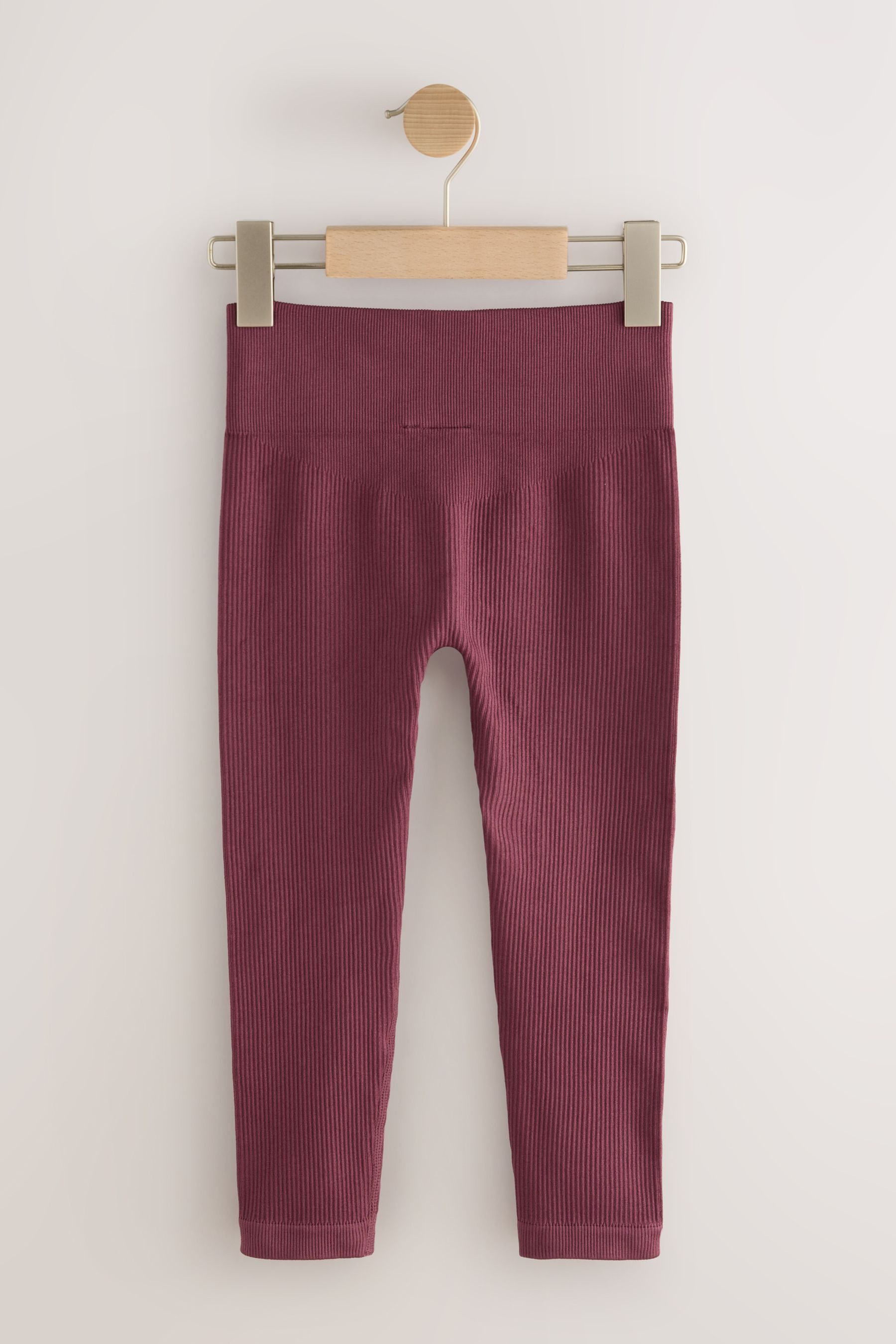 Next Leggings Nahtlos Gerippte Leggings mit hoher Taille (1-tlg)