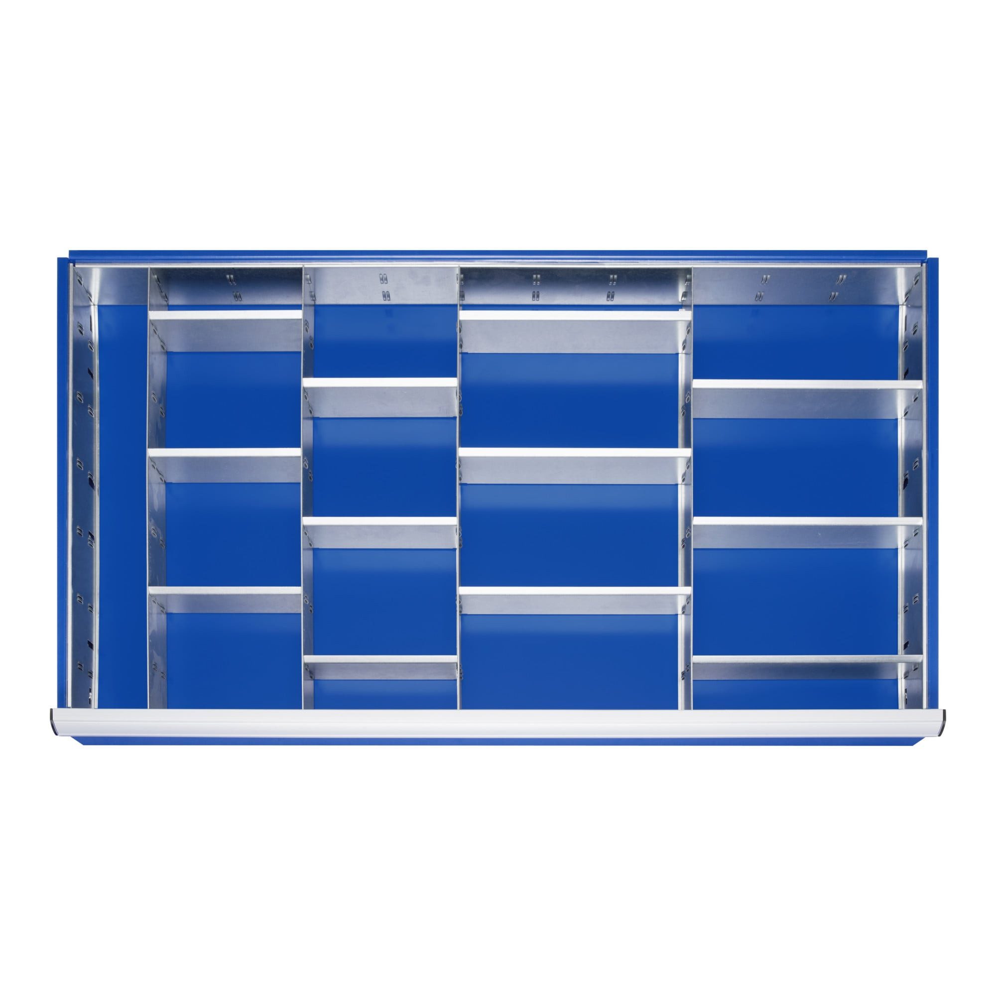RAU Sortimentskasten Rau Schubladen-Einteilungs-Set Schublade-XXL H 180-360mm 4 Trenn + 16