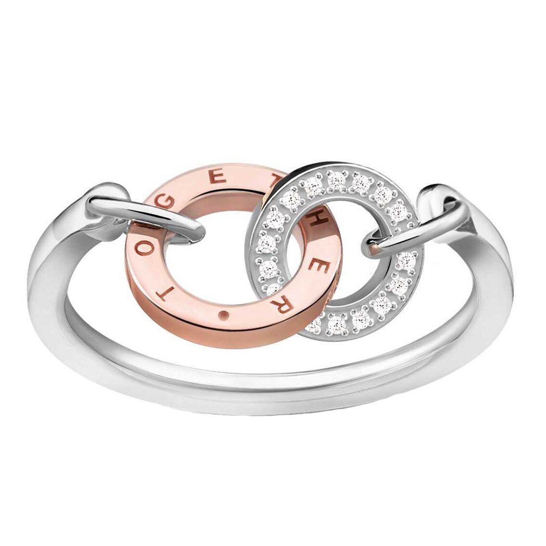 THOMAS SABO Diamantring silberfarben...