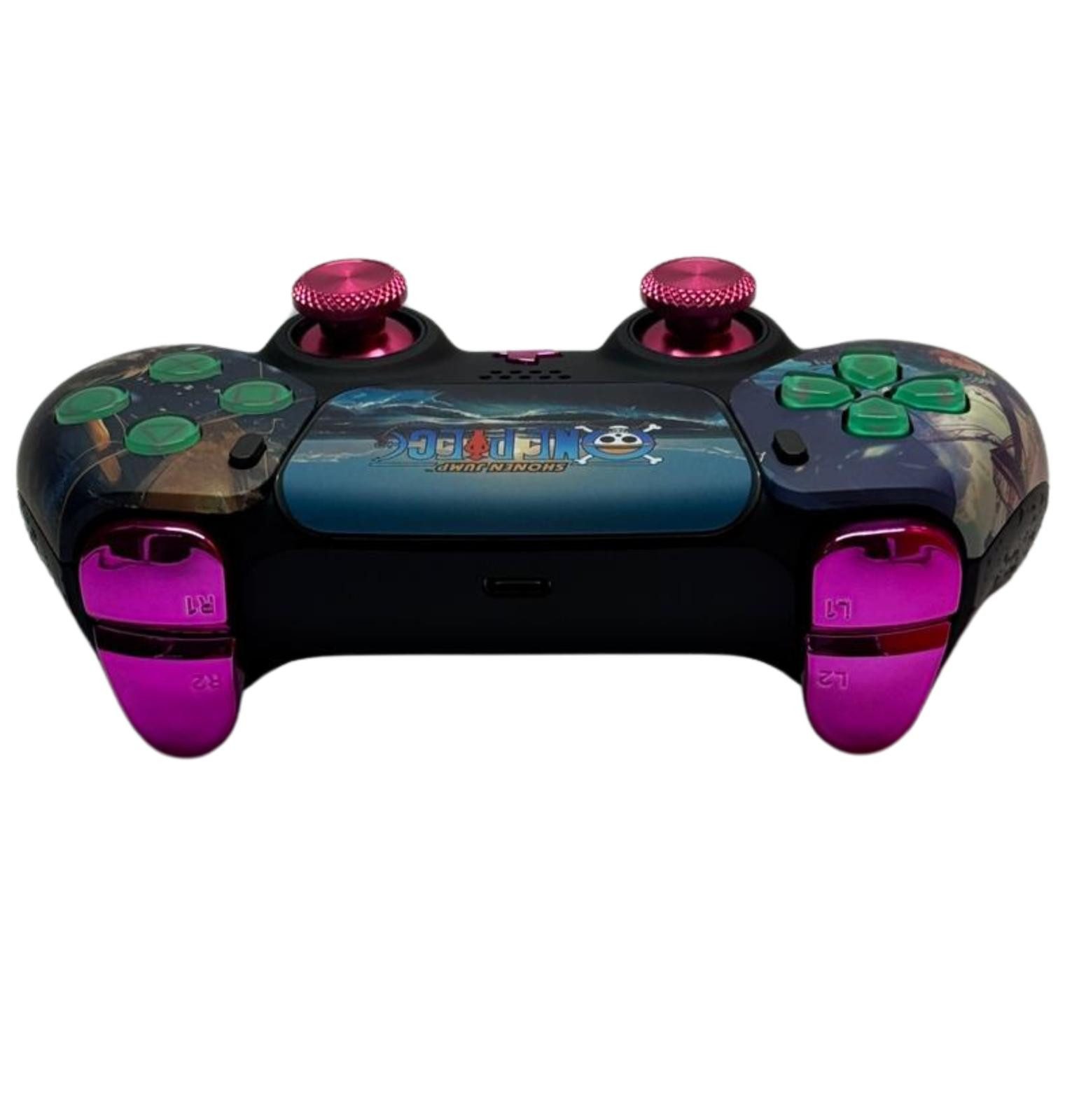 Paju-technik One Piece,Digitaltasten+Mouseclick-Trigger (Rapid-Fire) PlayStation 5-Controller