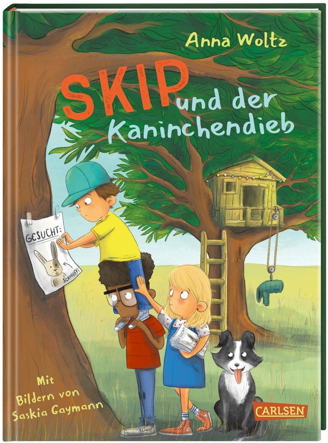 Skip und der Kaninchendieb / Anna Woltz, Kinderkrimi und Freundschaftsgeschichte zum Vor- und Selberlesen