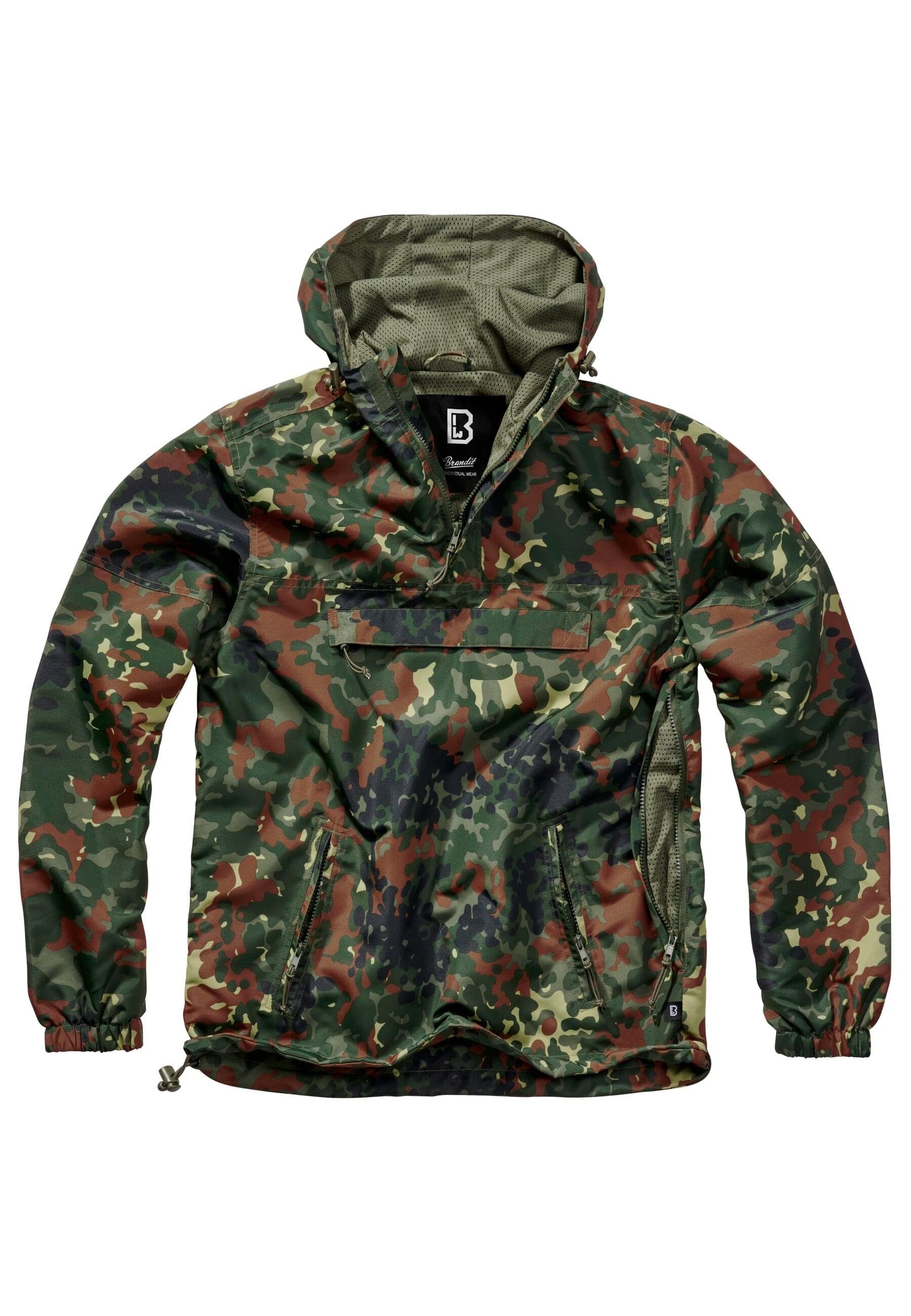 Allwetterjacke Brandit Herren Summer Pull Over Jacket