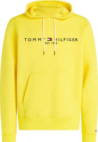Tommy Hilfiger Kapuzensweatshirt »TOMMY LOGO HOODY« mit gesticktem TH-Schriftzug auf der Brust