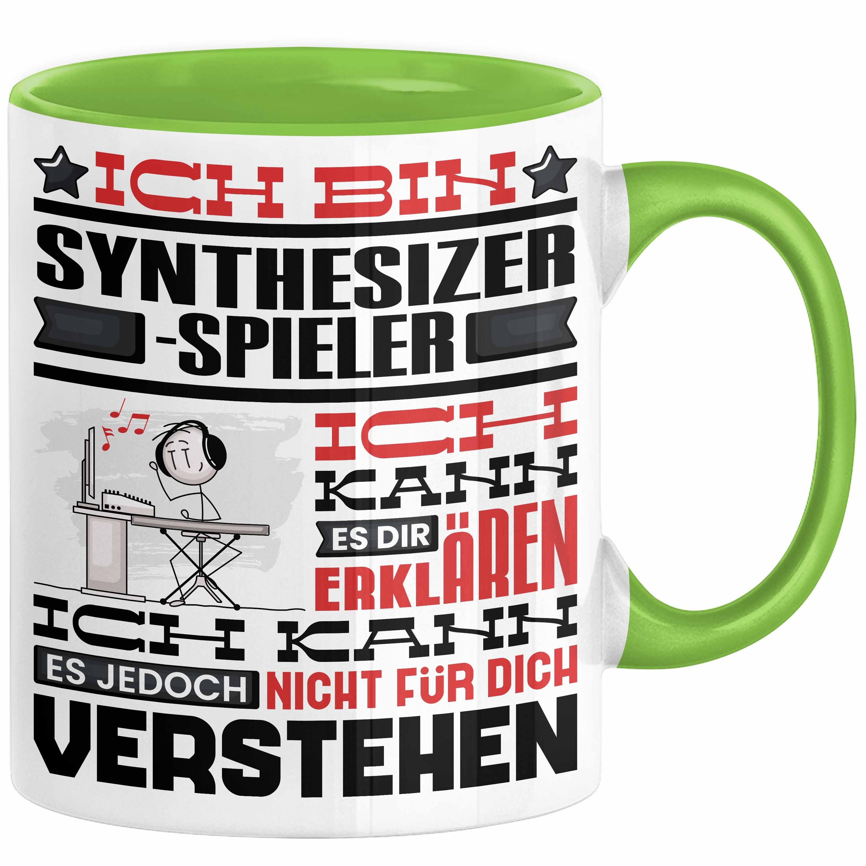 Tasse Synthesizer-Spieler Geschenk Tasse Lustige Geschenkdiee für einen Synt