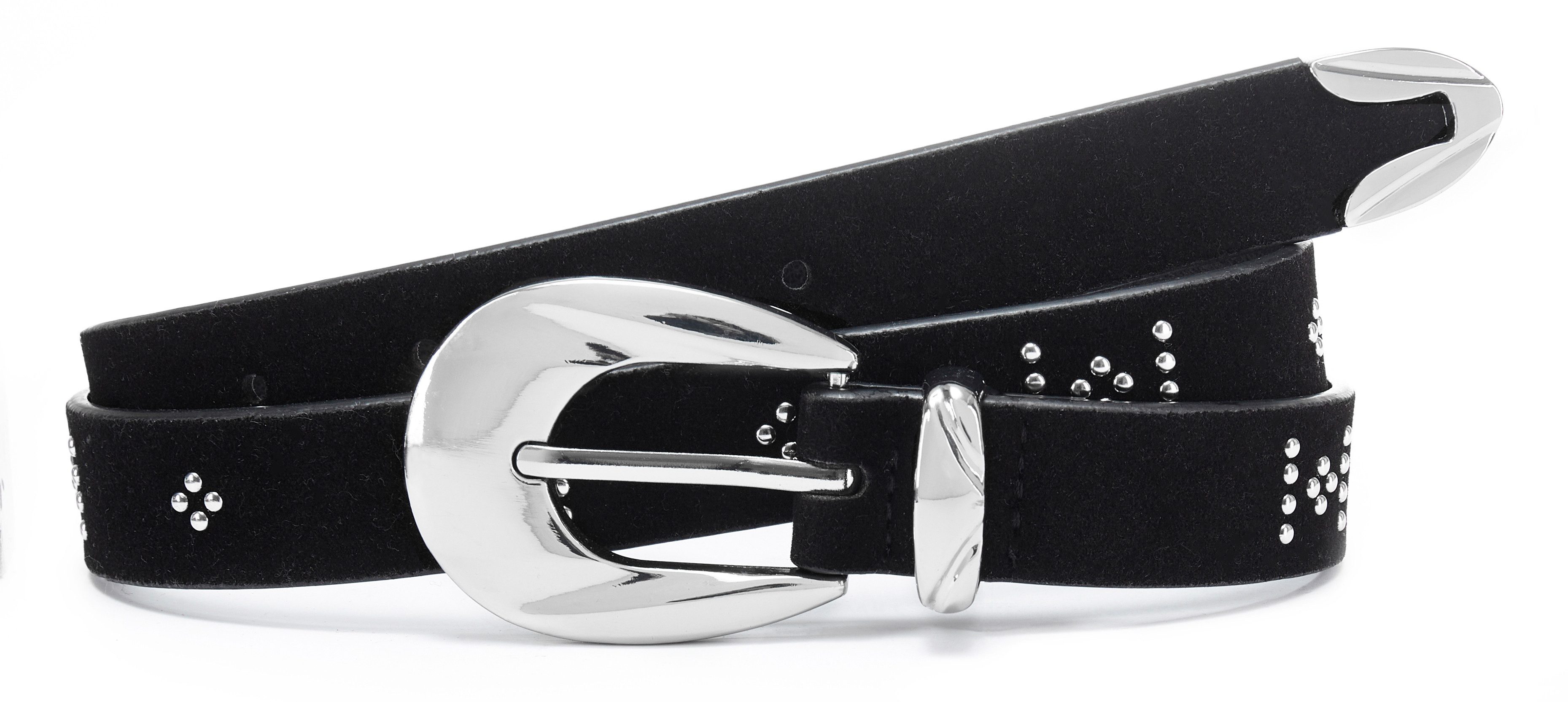 LASCANA Hüftgürtel Hosengürtel, Jeansgürtel, Westerngürtel, Gürtel NEU im modernen Western Look in Veloursleder-Optik. € 22,99
