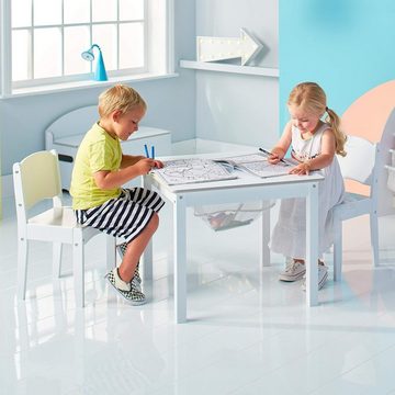 Disney Kindersitzgruppe Tisch-Set SITZGRUPPE (3-teilig) WEIß original # NEU