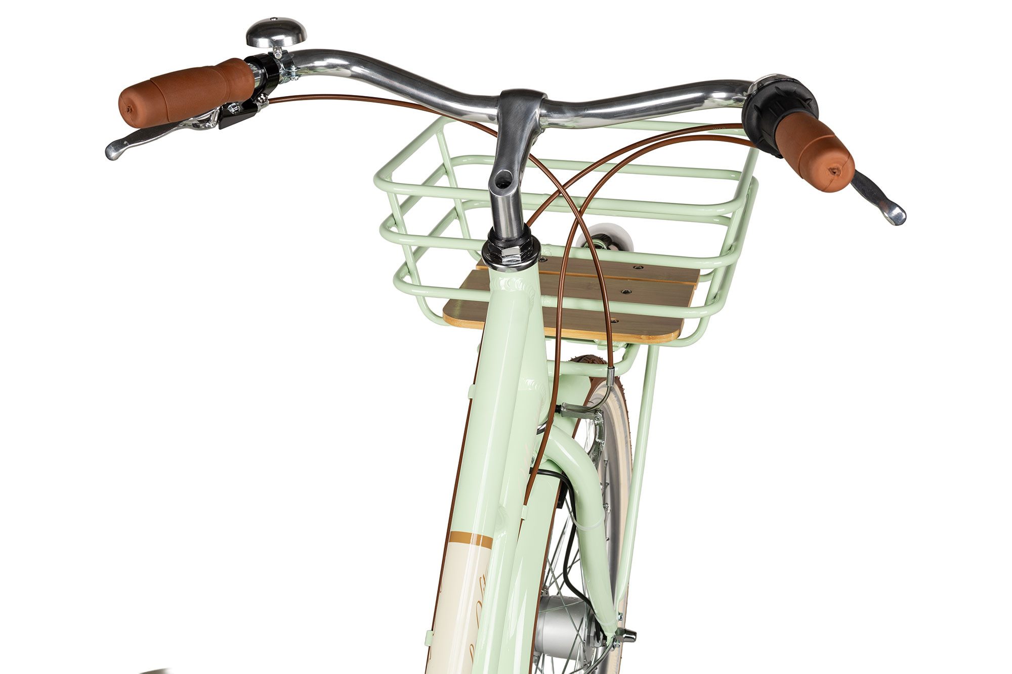 Maxim Kinderfahrrad Maxim La Vita 7 24, 7 Gang Shimano Tourney 7 Schaltwerk, Kettenschaltung, Straßenausstattung grün – Bild 4 von 5