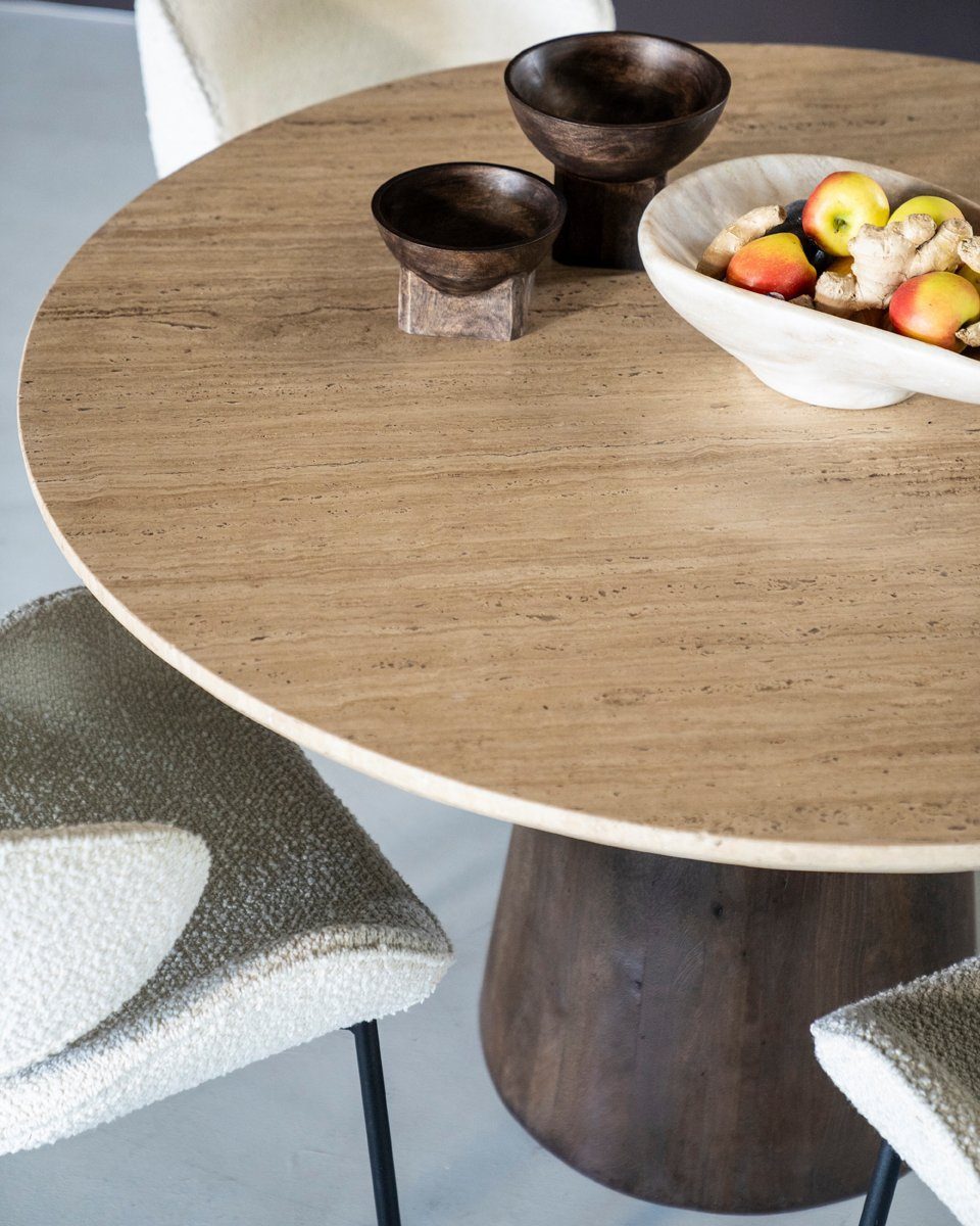 LEVEN Lifestyle Esstisch mit Tischplatte aus günstig online kaufen