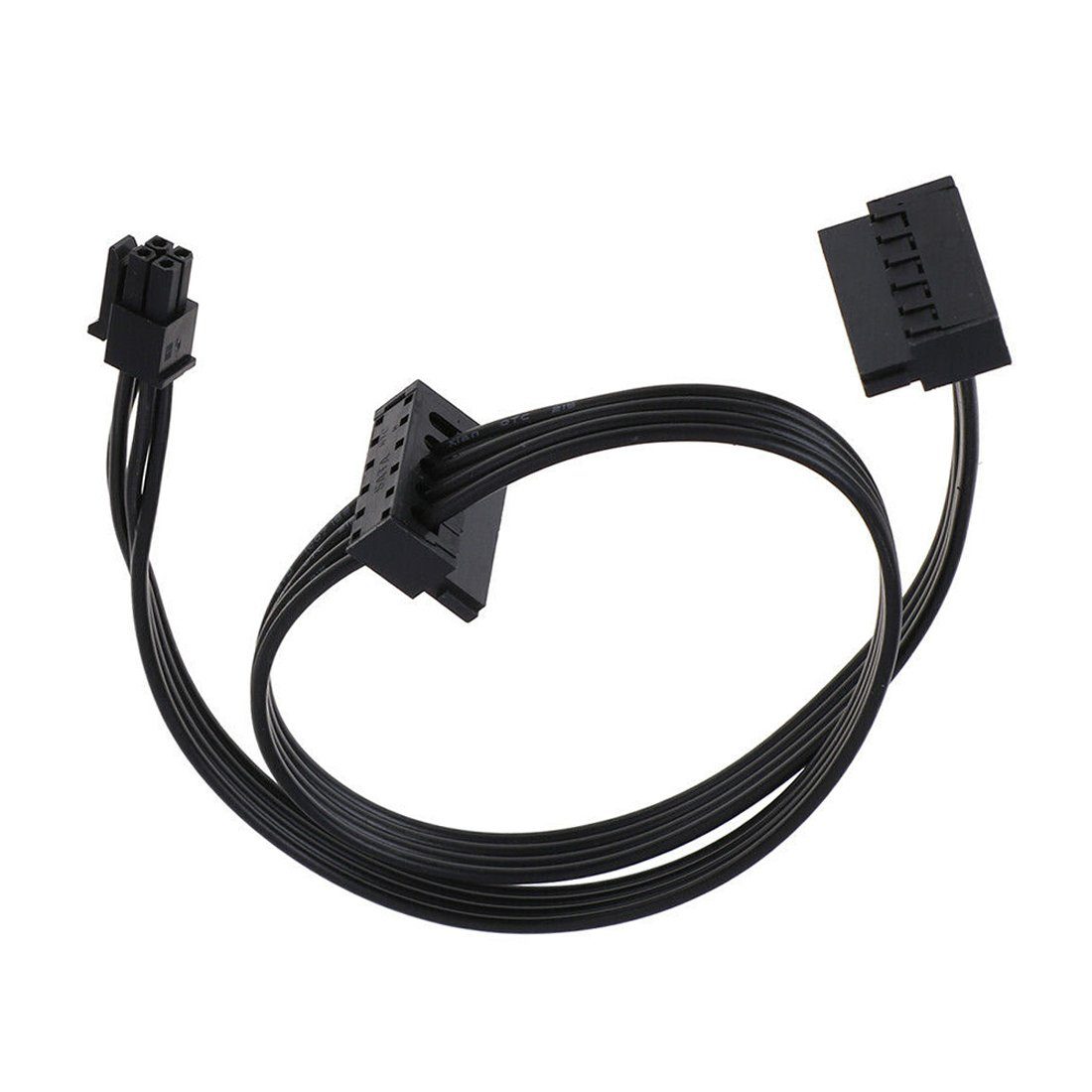 Bolwins Q59 45cm Kabel mini 4pin auf 2x SATA SSD Strom f Lenovo m410 510s m610 Computer-Kabel, Mini 4Pin Stecker, 2x SATA Buchse (45 cm), Mini 4Pin auf 2x SATA, 45cm, für Lenovo B250 Mainboard