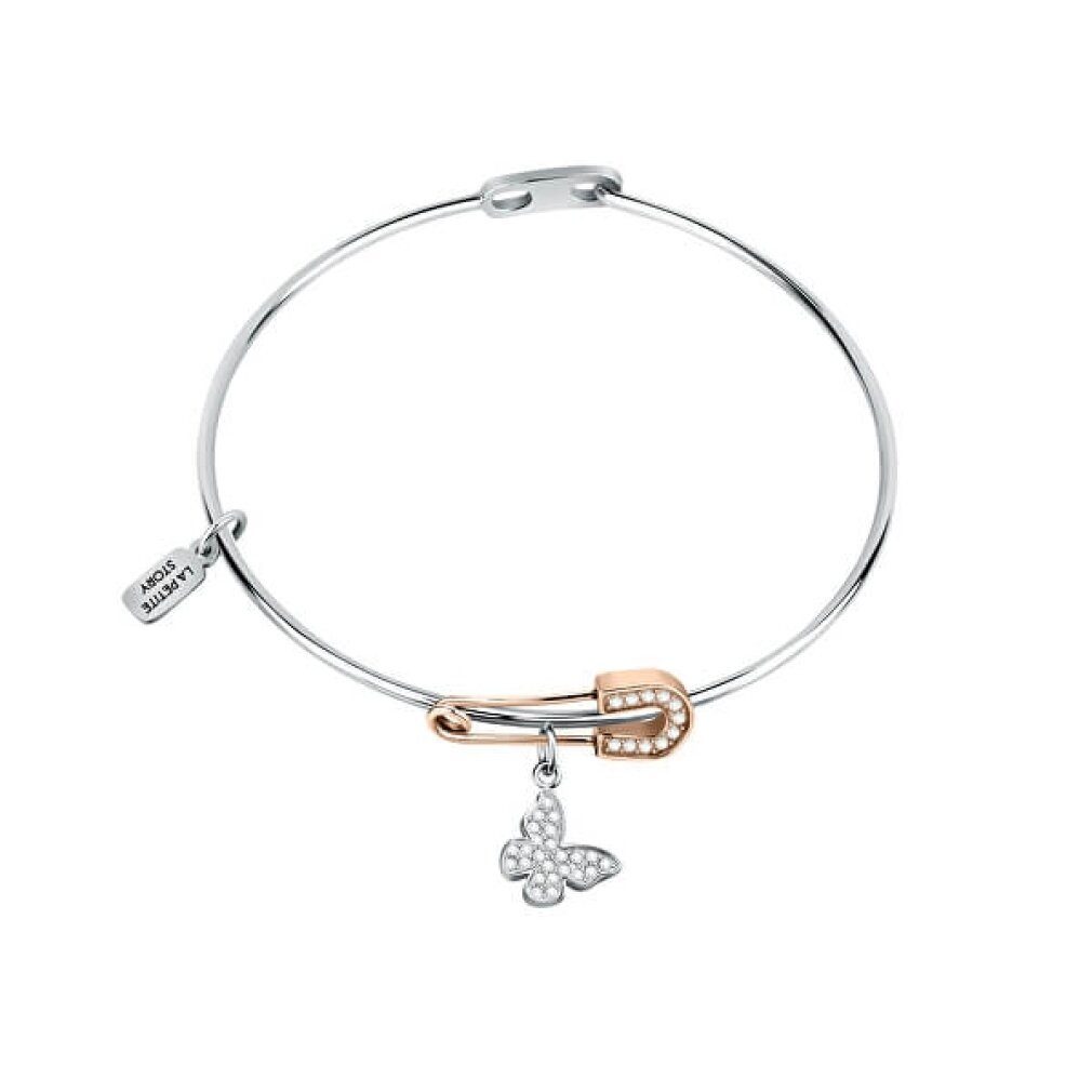 La Petite Story Kette mit Einhänger Elegant solid bracelet Myself LPS05ASE01