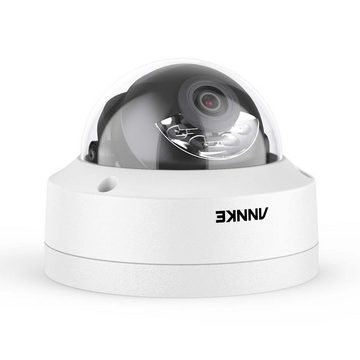 Annke I91DG intelligente 12 MP PoE Dome Überwachungskamera (Außenbereich, Innenbereich, Personen- und Fahrzeugerkennung, Nachtansicht in Farbe, Duales Licht)