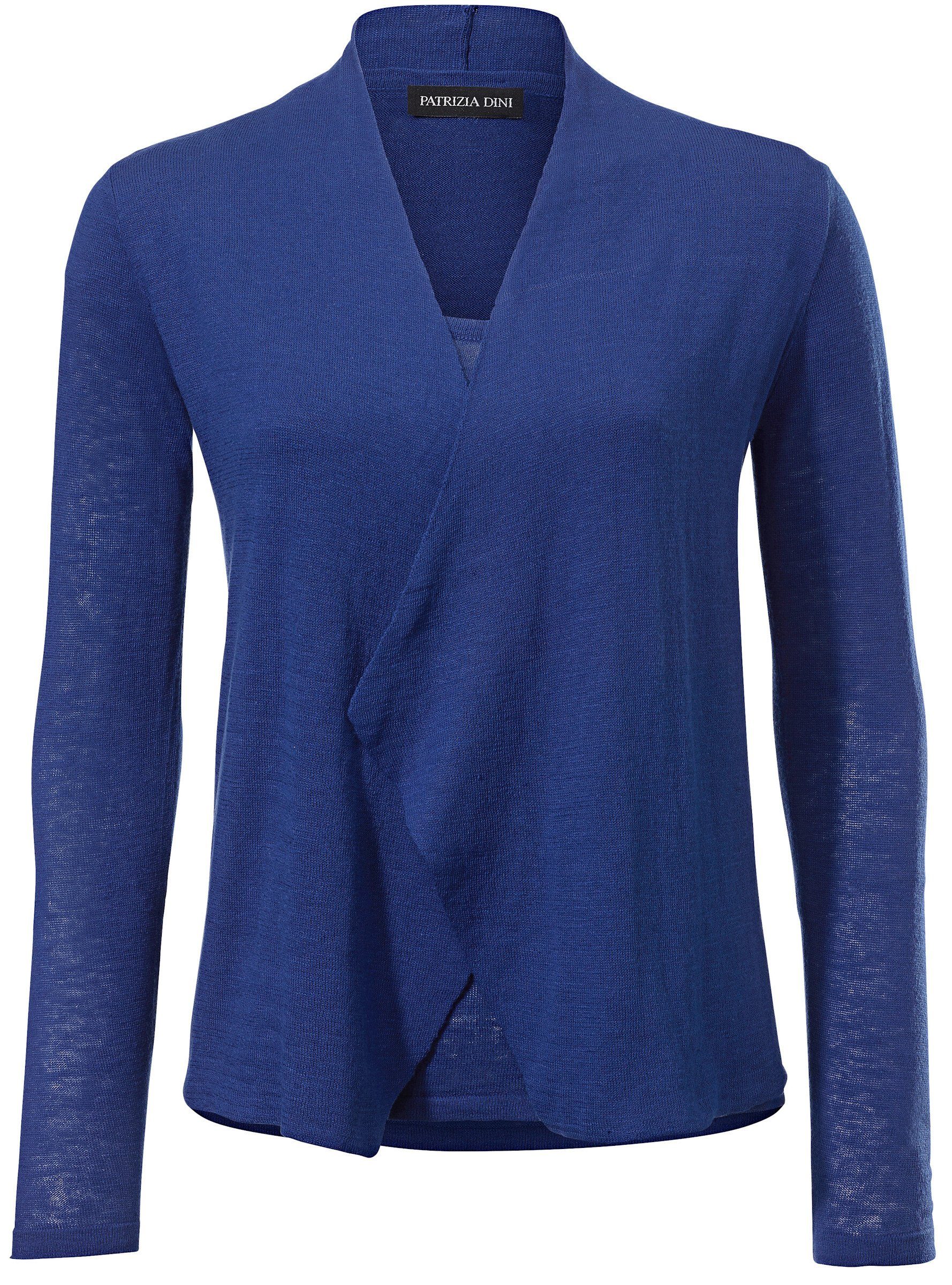 royalblau heine Strickjacke