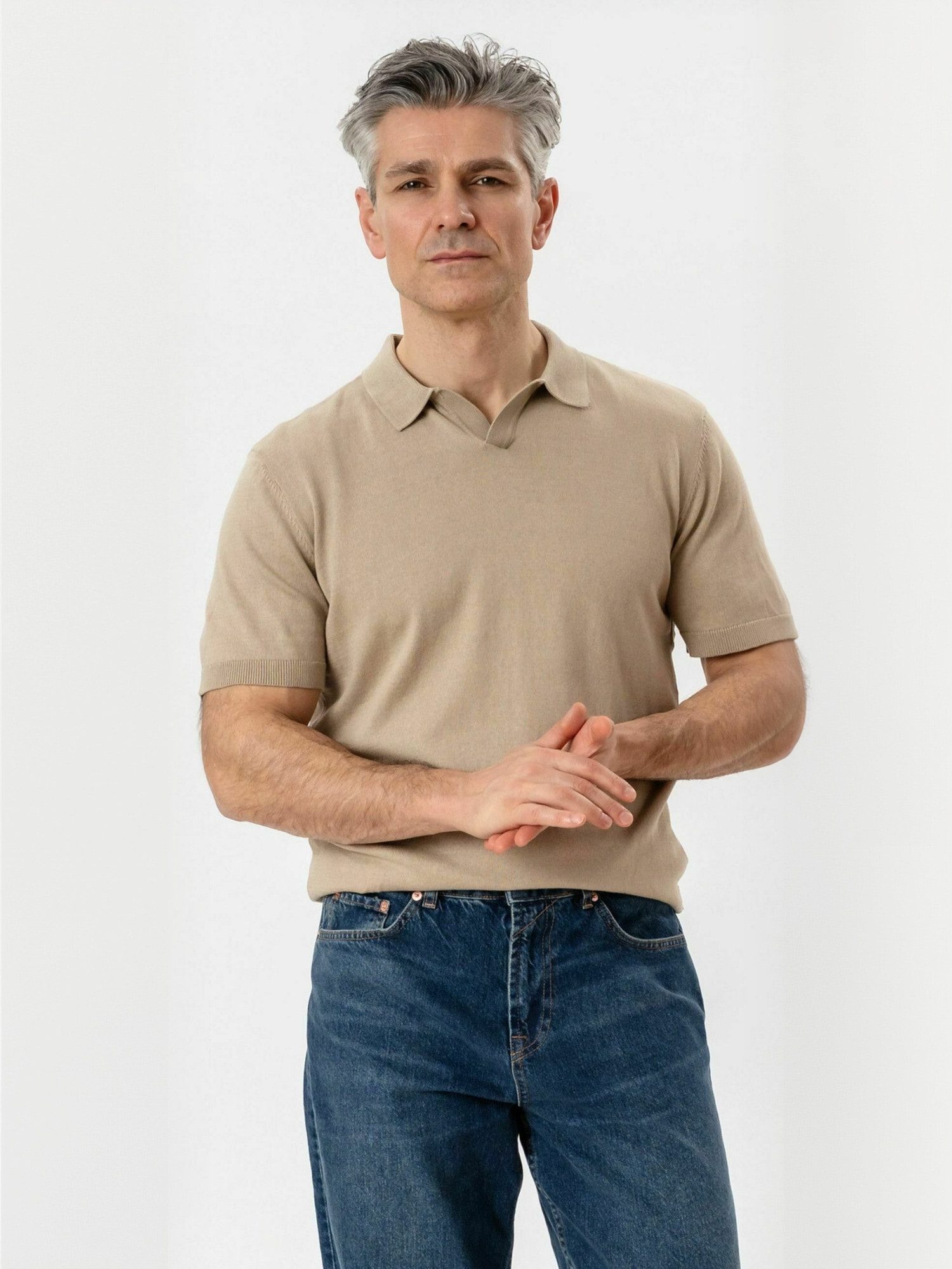 TEESHOPPEN Kurzarmhemd TEESHOPPEN Polo shirt Polo