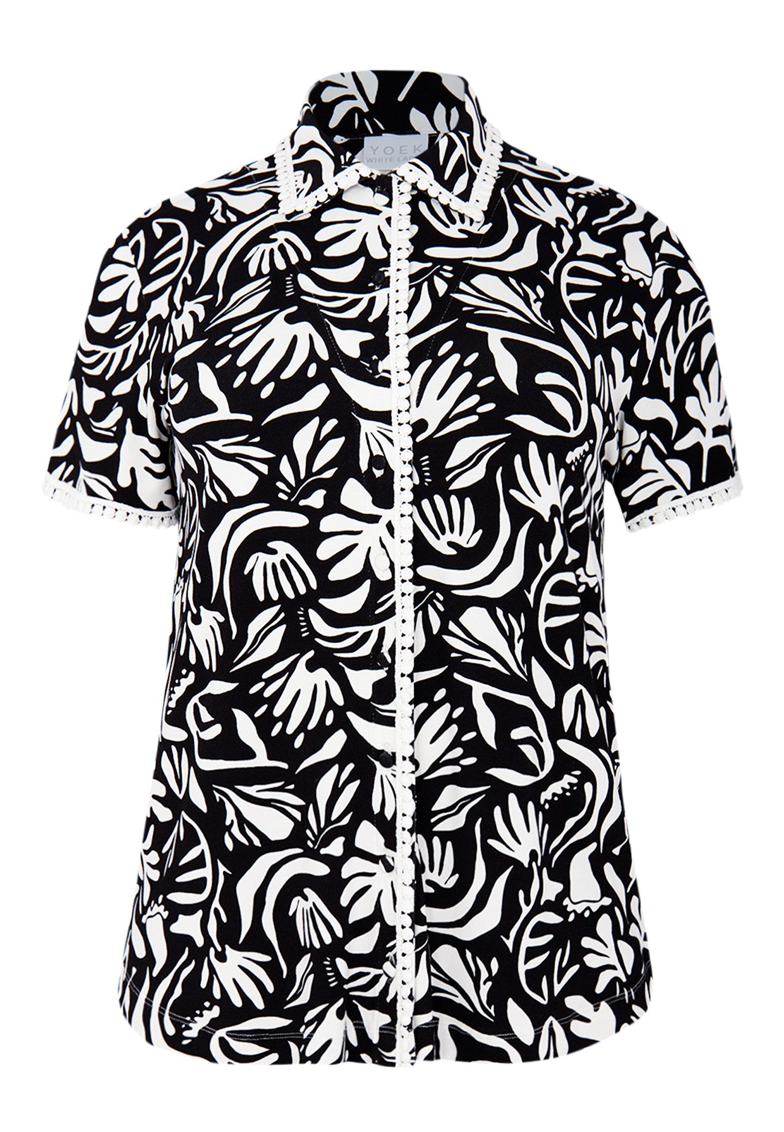 YOEK Blusentop Damen Bluse Große Größen