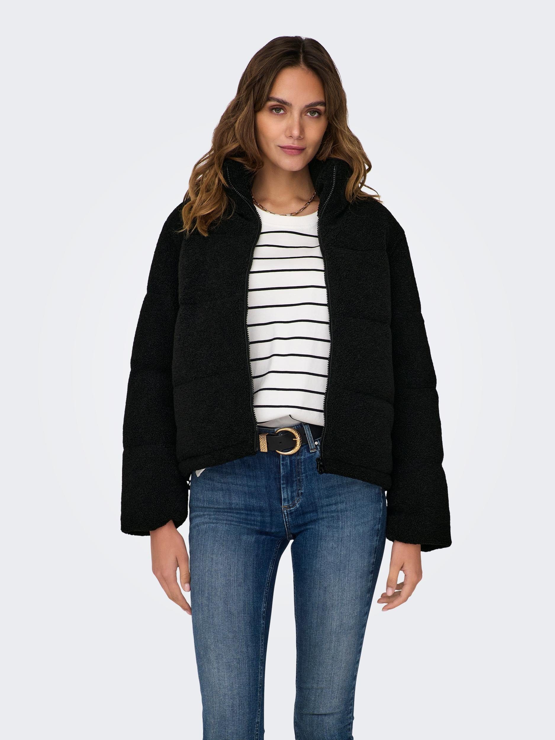 ONLY Steppjacke ONLDOLLY TEDDY HIGHNECK PUFFER günstig online kaufen