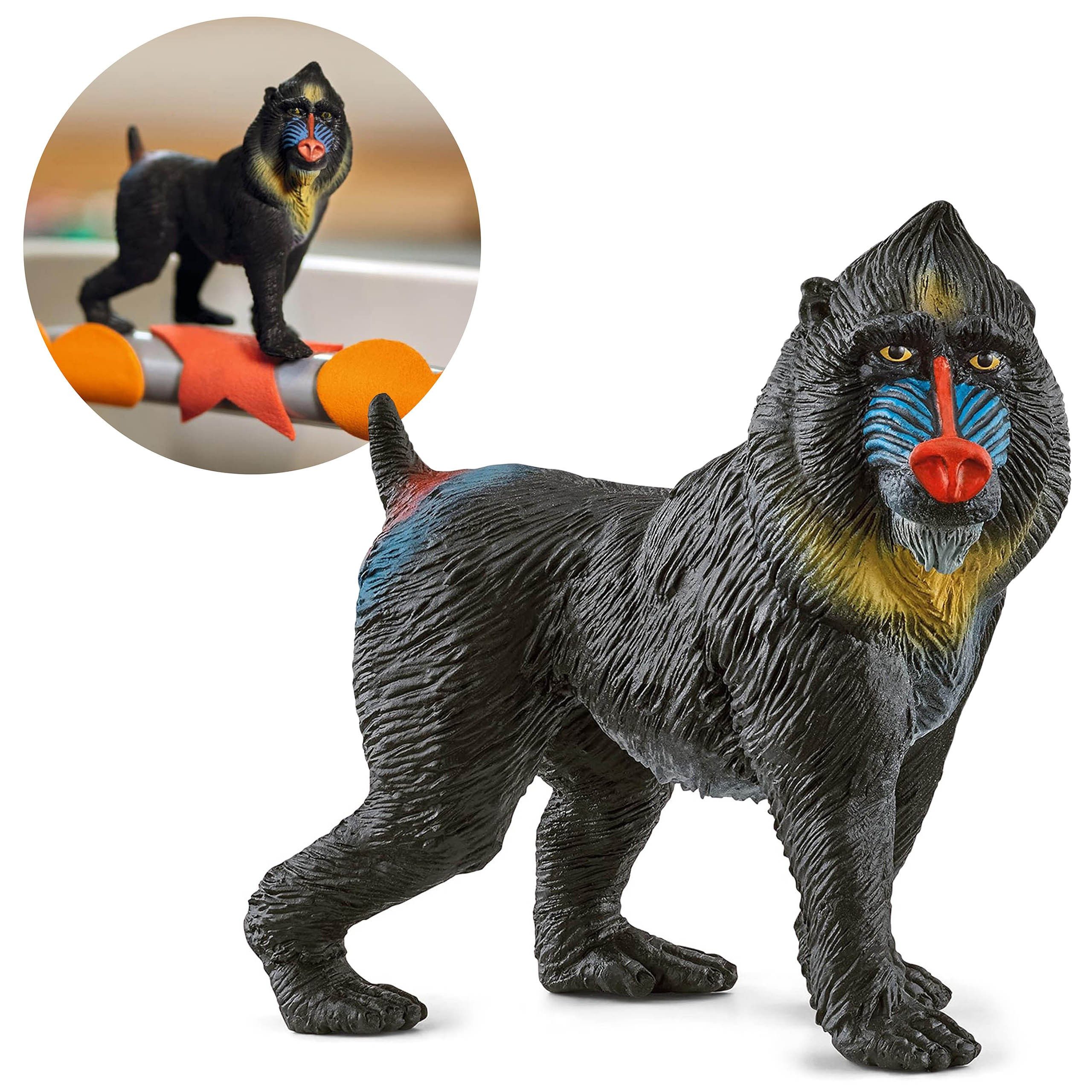 Spielfigur Schleich Wild Life - Affe Mandril, ab 3 Jahren