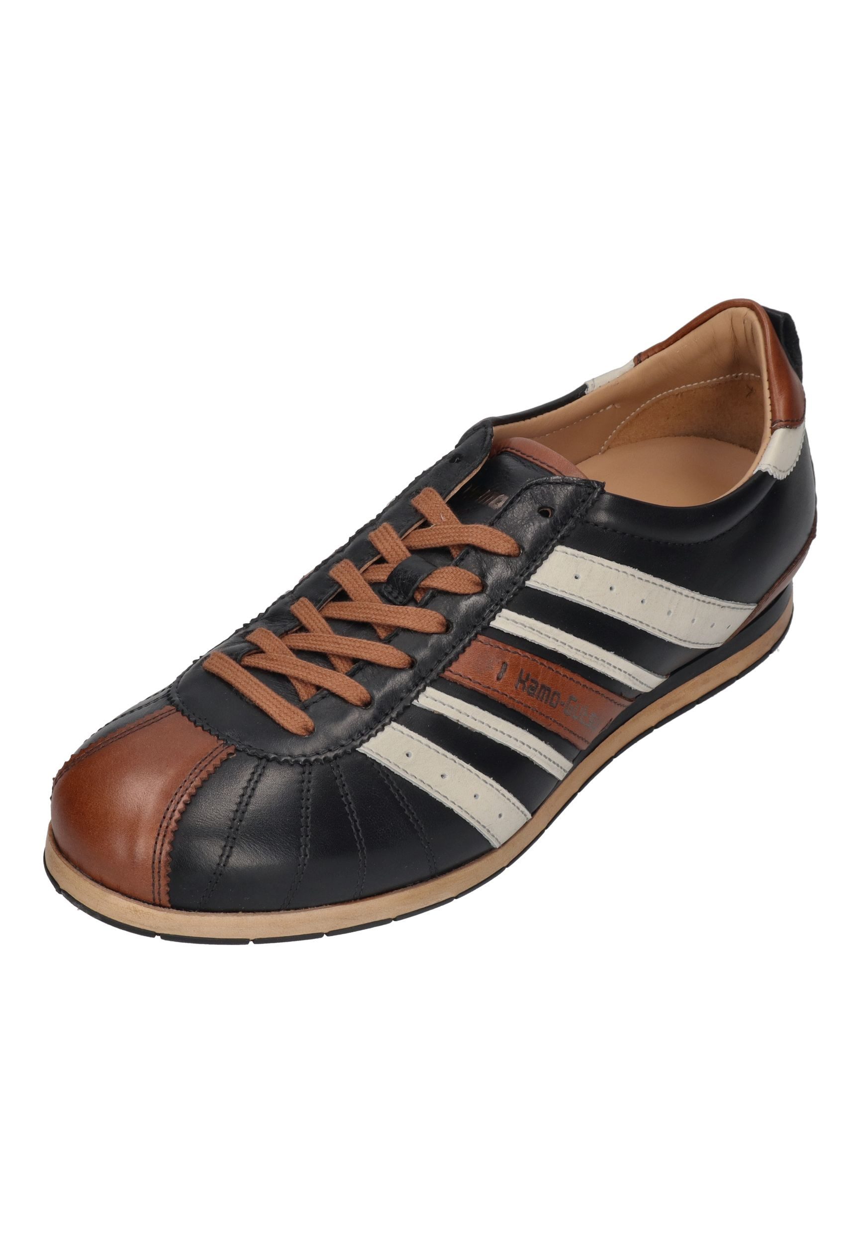 Kamo-Gutsu TIFO 049 Sneaker Nero Cognac