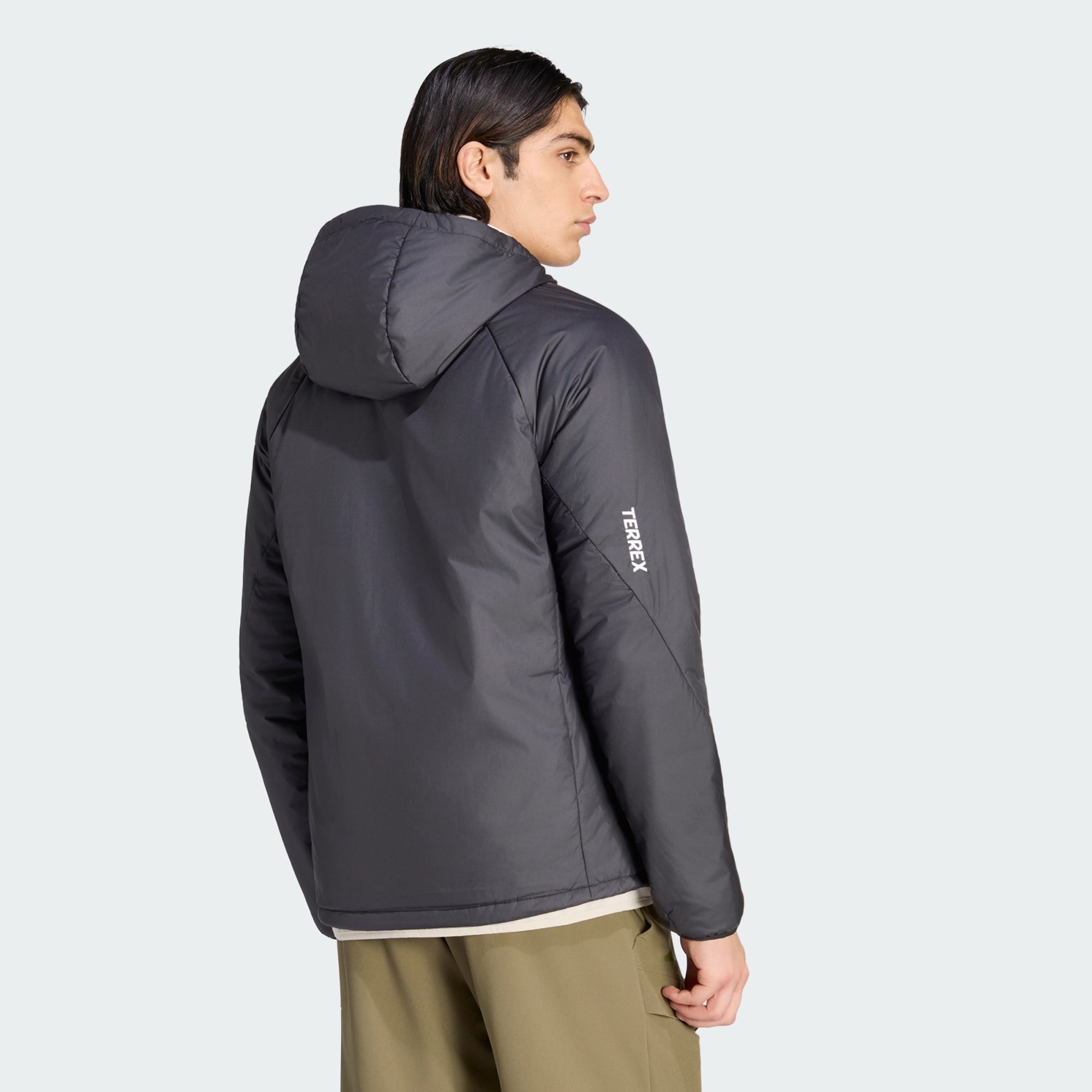 adidas TERREX Funktionsjacke TERREX MULTI CLIMAWARM KAPUZENJACKE, ISOLIEREND (1-St)