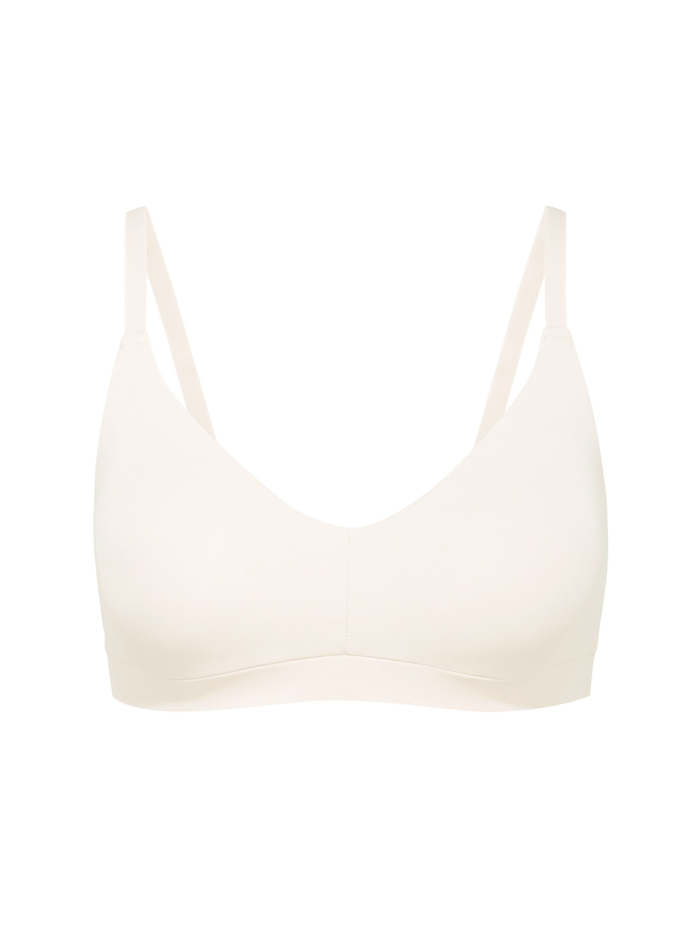 CALIDA Bustier Natural Skin Damen (1-tlg) breite Träger, sanfter Halt und seidig weich