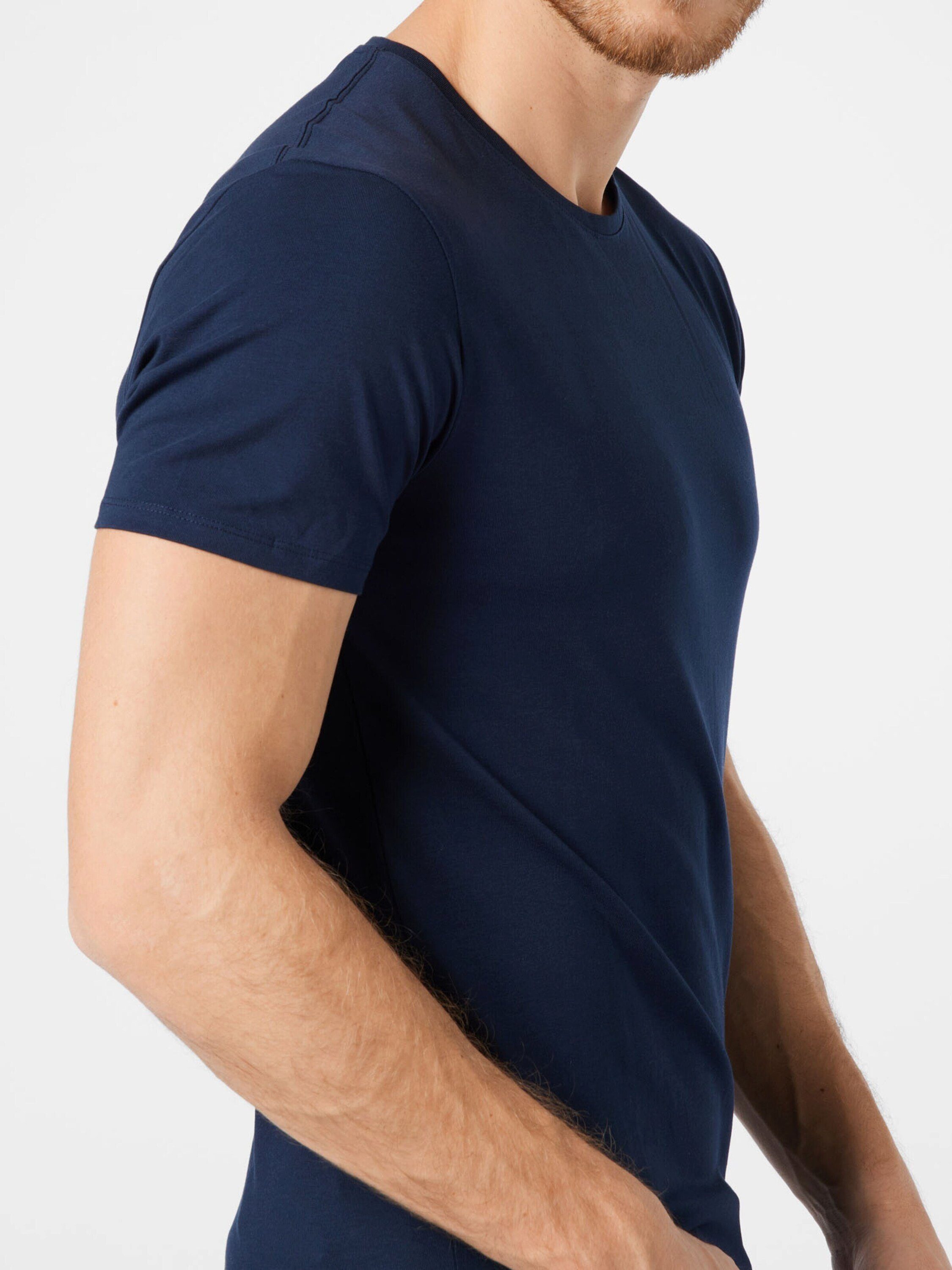 (3-tlg) (16076191) Navy HOMME Blazer SELECTED T-Shirt