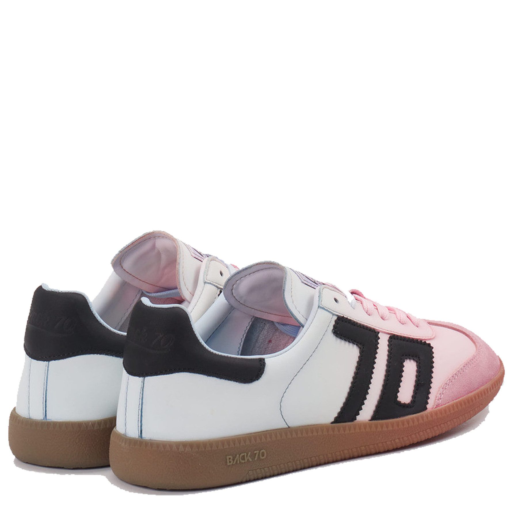 Back 70 BACK70 Sneaker CLOUD RAINBOW aus Leder - Pink/Sky Sneaker