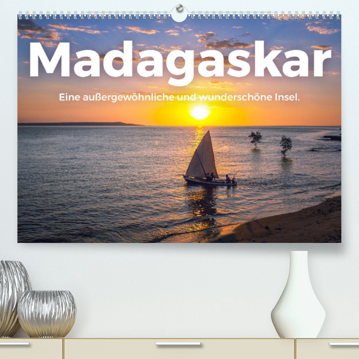 CALVENDO Wandkalender Madagaskar - Eine außergewöhnliche und wunderschöne Insel. (Premium, hochwertiger DIN A2 Wandkalender 2023, Kunstdruck in Hochglanz)