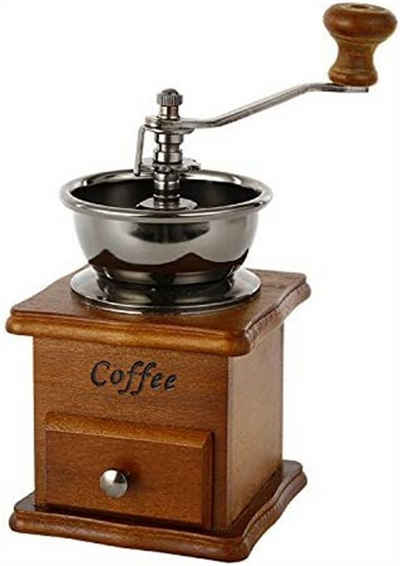 HAMÖWO Kaffeemühle Handbuch Kaffeemühle Keramischer Tragbar Handkurbel Kaffeemaschine