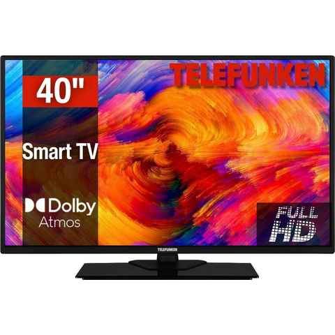 Telefunken D40F550M1CWI LED-Fernseher (102 cm/40 Zoll, Full HD, Smart-TV)