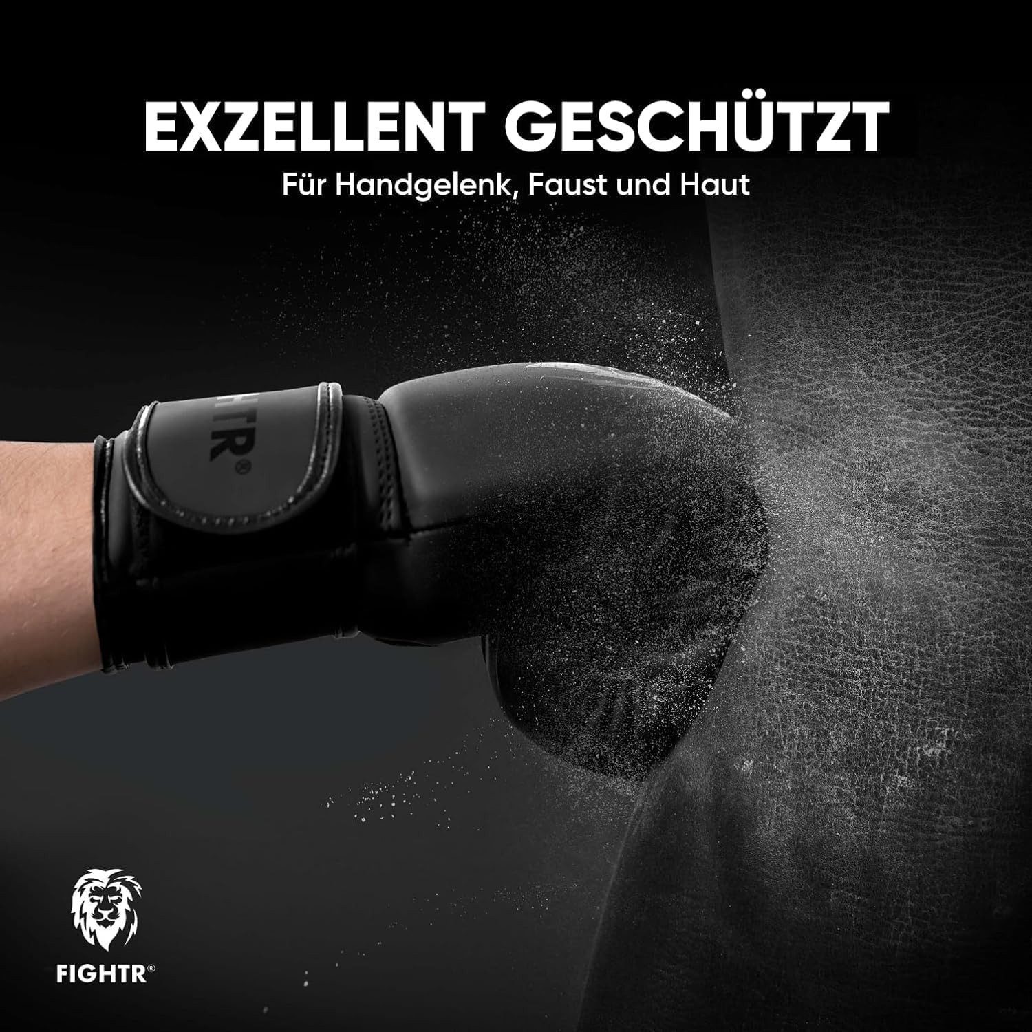 FIGHTR Kinderboxhandschuhe aus Kunstleder für Training & Kampfsport