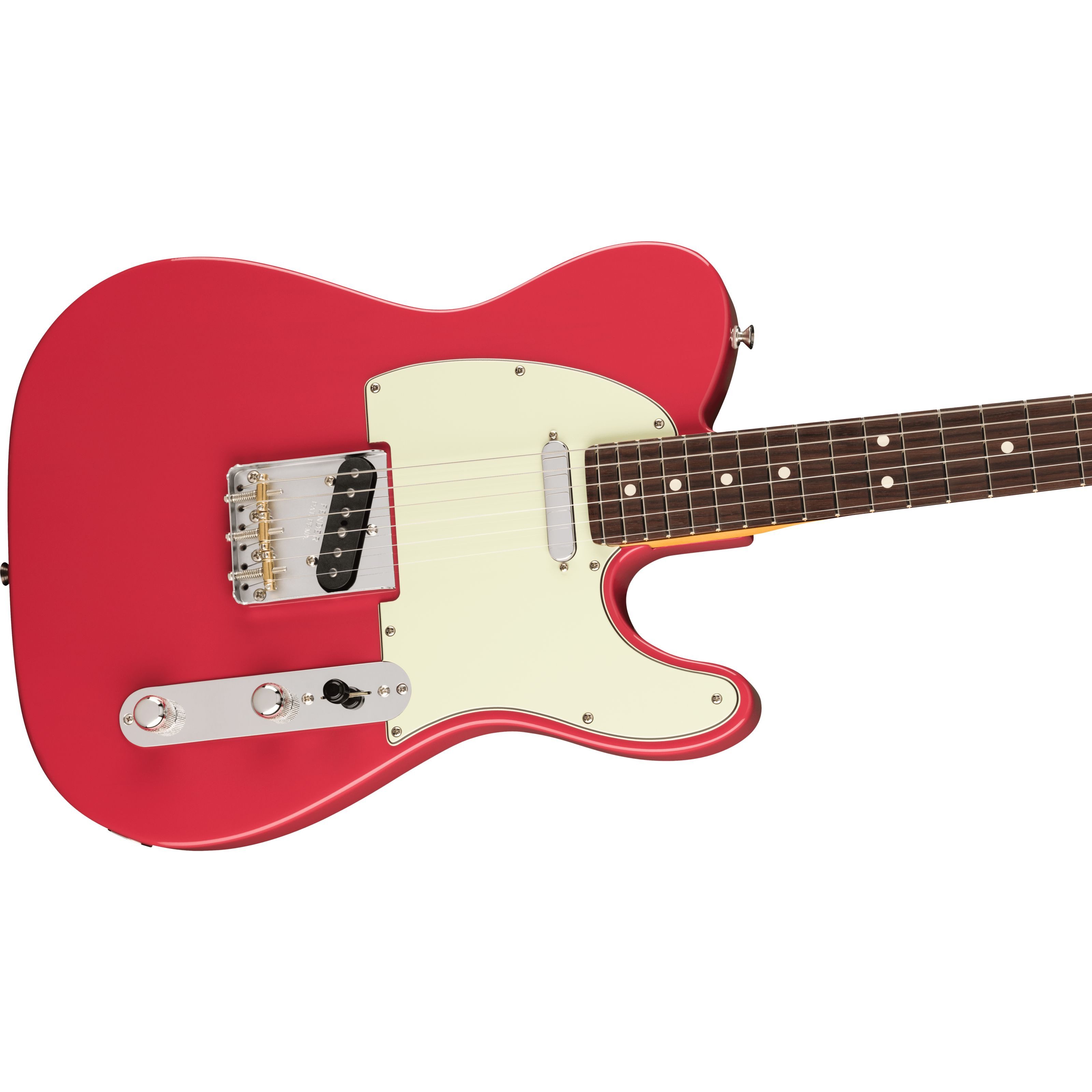 Fender E-Gitarre, E-Gitarren, T-Modelle, American Professional Classic Telecaster RW Faded Dakota Red -