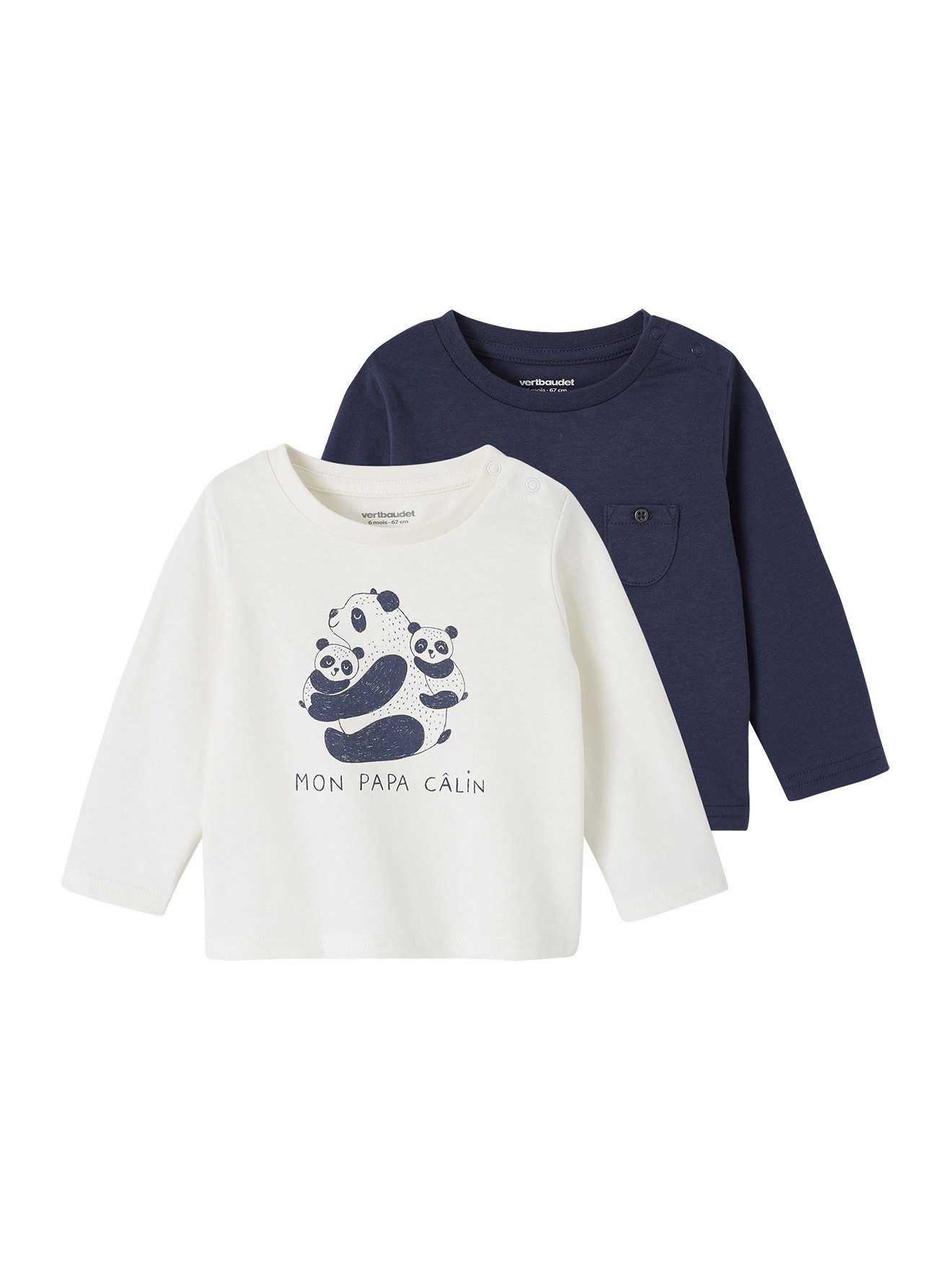 Langarmshirt 2er-Pack Baby Shirts BASICS