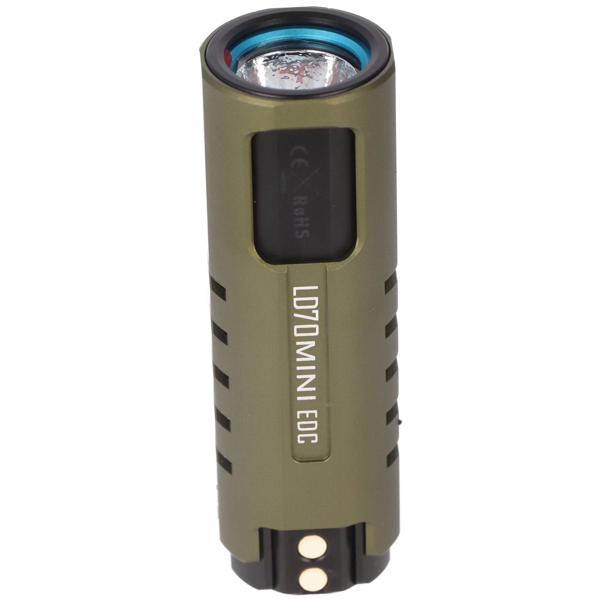 Imalent LED Taschenlampe Imalent LD70 Mini EDC LED-Taschenlampe grün mit 4000 Lumen, Leuchtwei