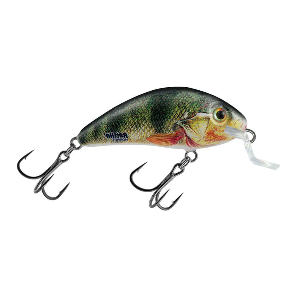 Salmo Kunstköder Salmo Wobbler Rattlin Hornet Shallow Supernatural Perch, (1-St)