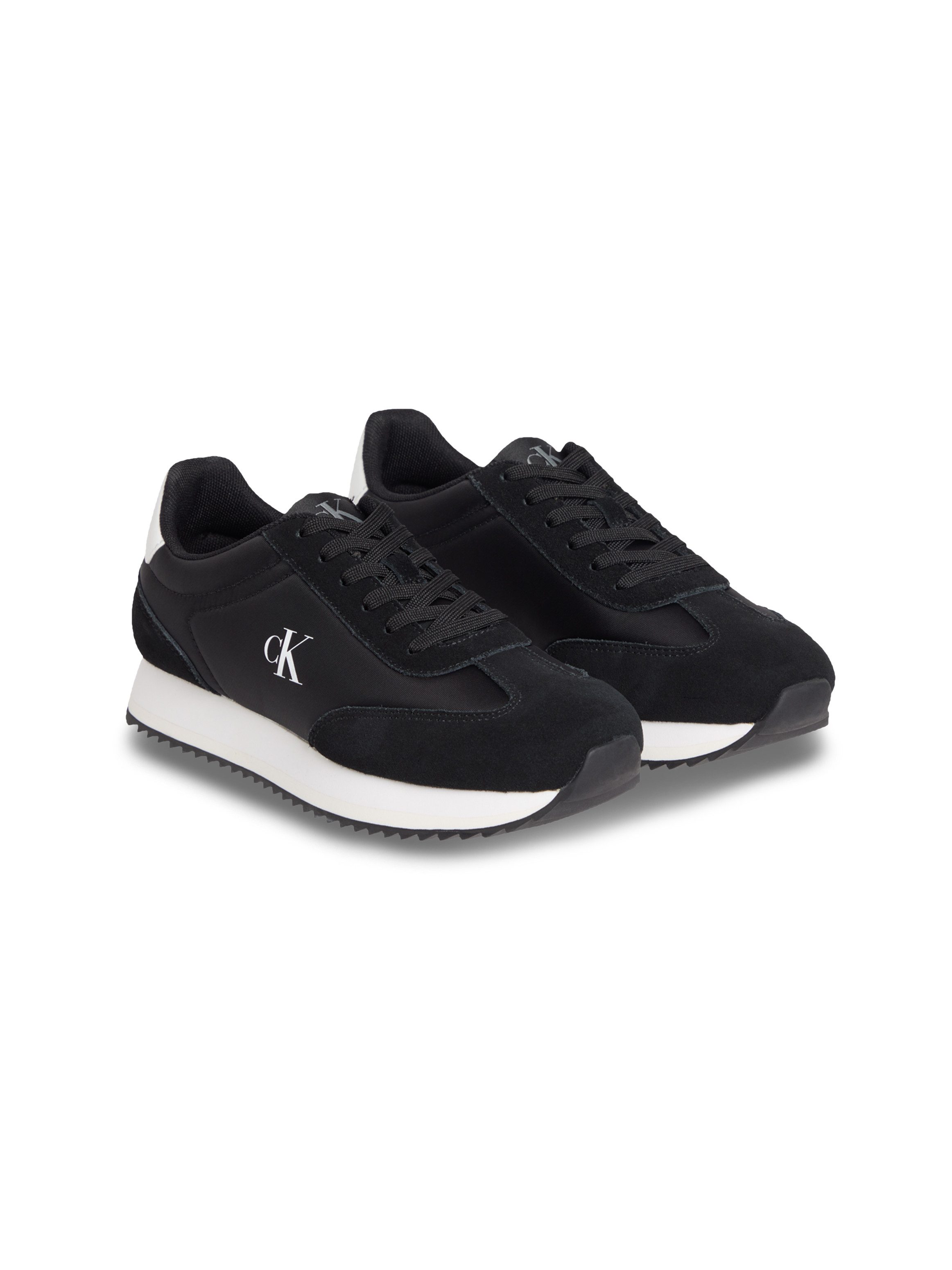 Calvin Klein Jeans RUNNER LACEUP MG NYLON MIX Sneaker Schnürschuh, Halbschu günstig online kaufen
