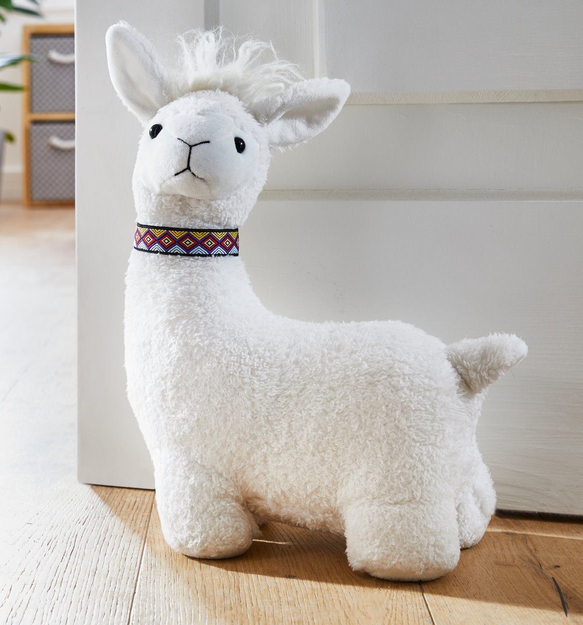 Frank Flechtwaren Türstopper, Alpaka, 30cm, flauschig günstig online kaufen