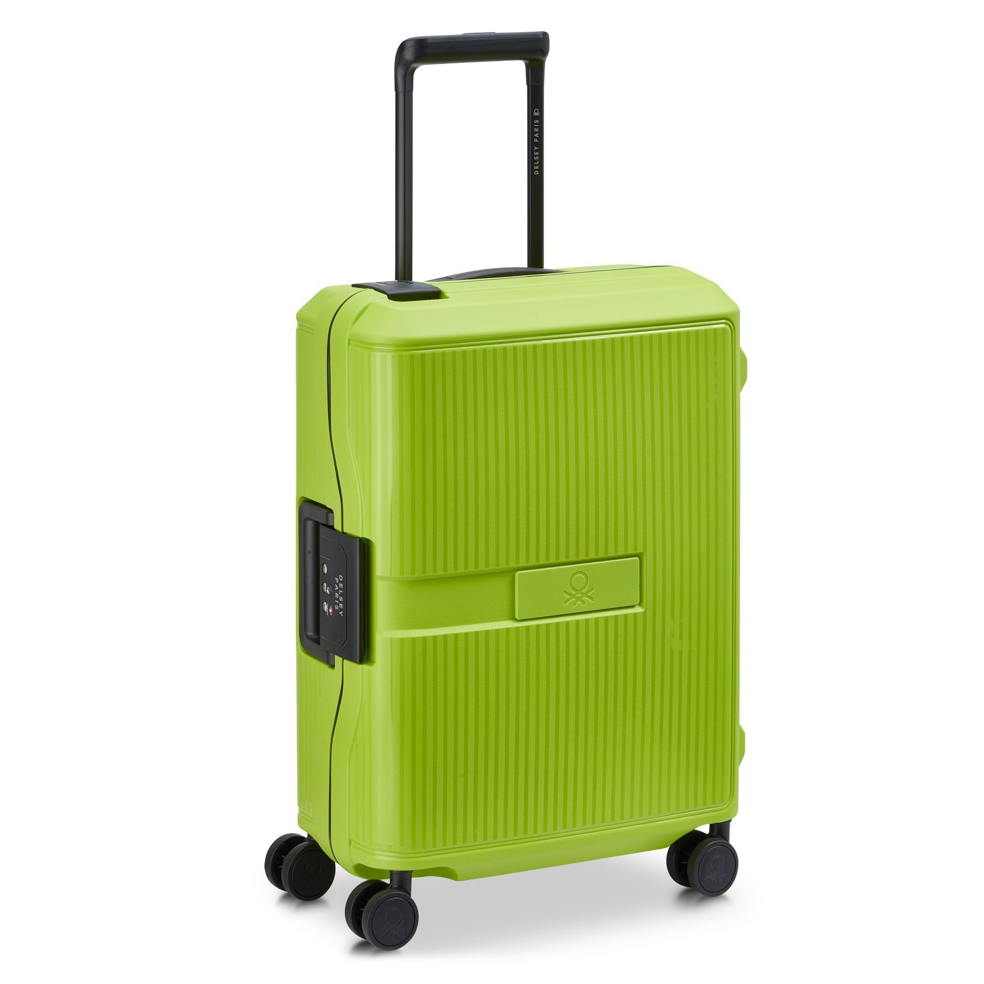Delsey Paris Handgepäck-Trolley Delsey Paris x United Colors of Benetton, 4 Rollen, ABS