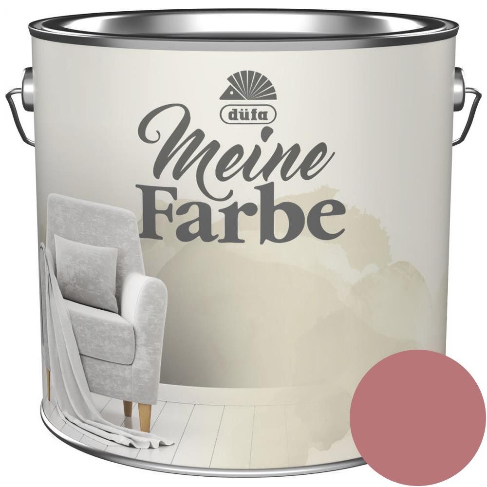 düfa Wandfarbe Meine Farbe MACHT DES TEMPELS 2,5L Zimmerfarbe Deckenfarbe, Edelmatte Optik & Leichte Verarbeitung