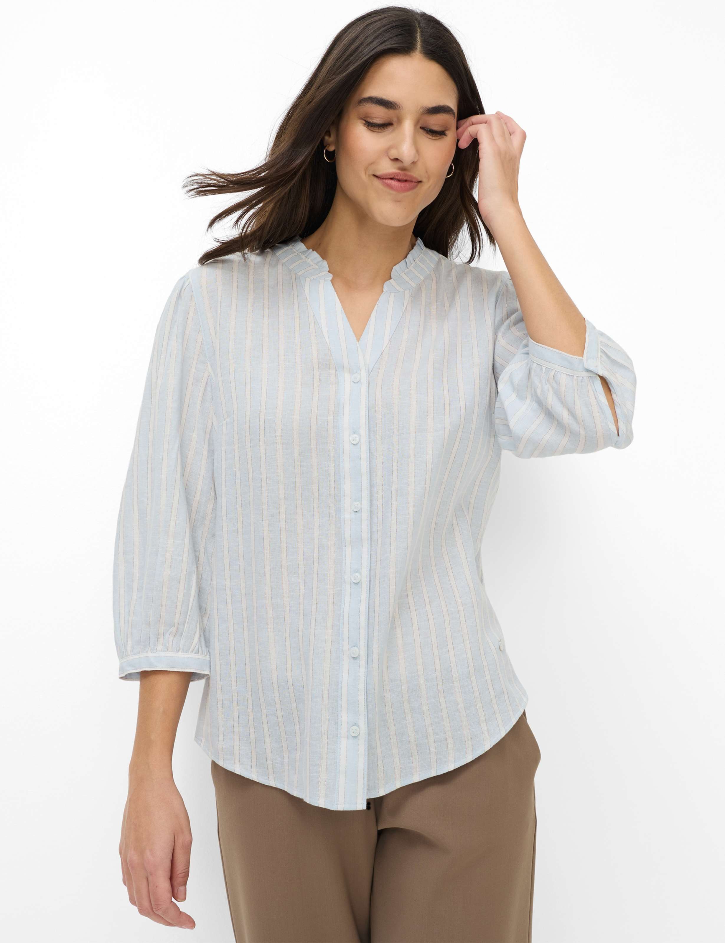Brax Klassische Bluse Style VIOLET