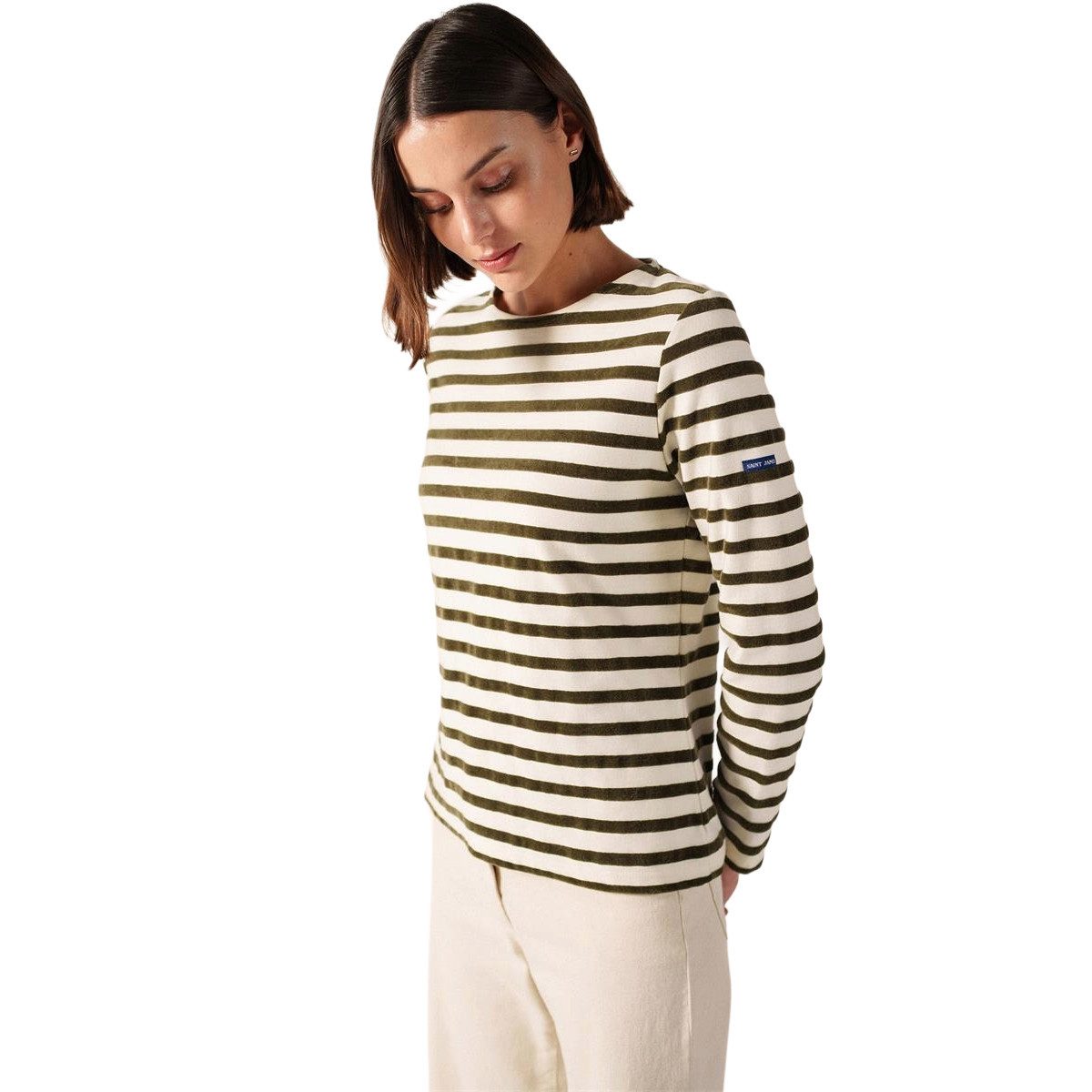 Saint James Langarmshirt 3517 Damen Shirt Merivelours