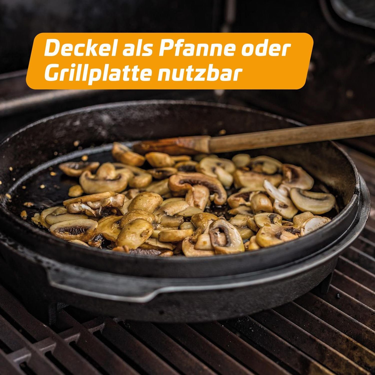 DO6 Klaus Grillfürst - Grillfürst Bratentopf Sonderedition Dutch Edition BBQ Oven Grillt
