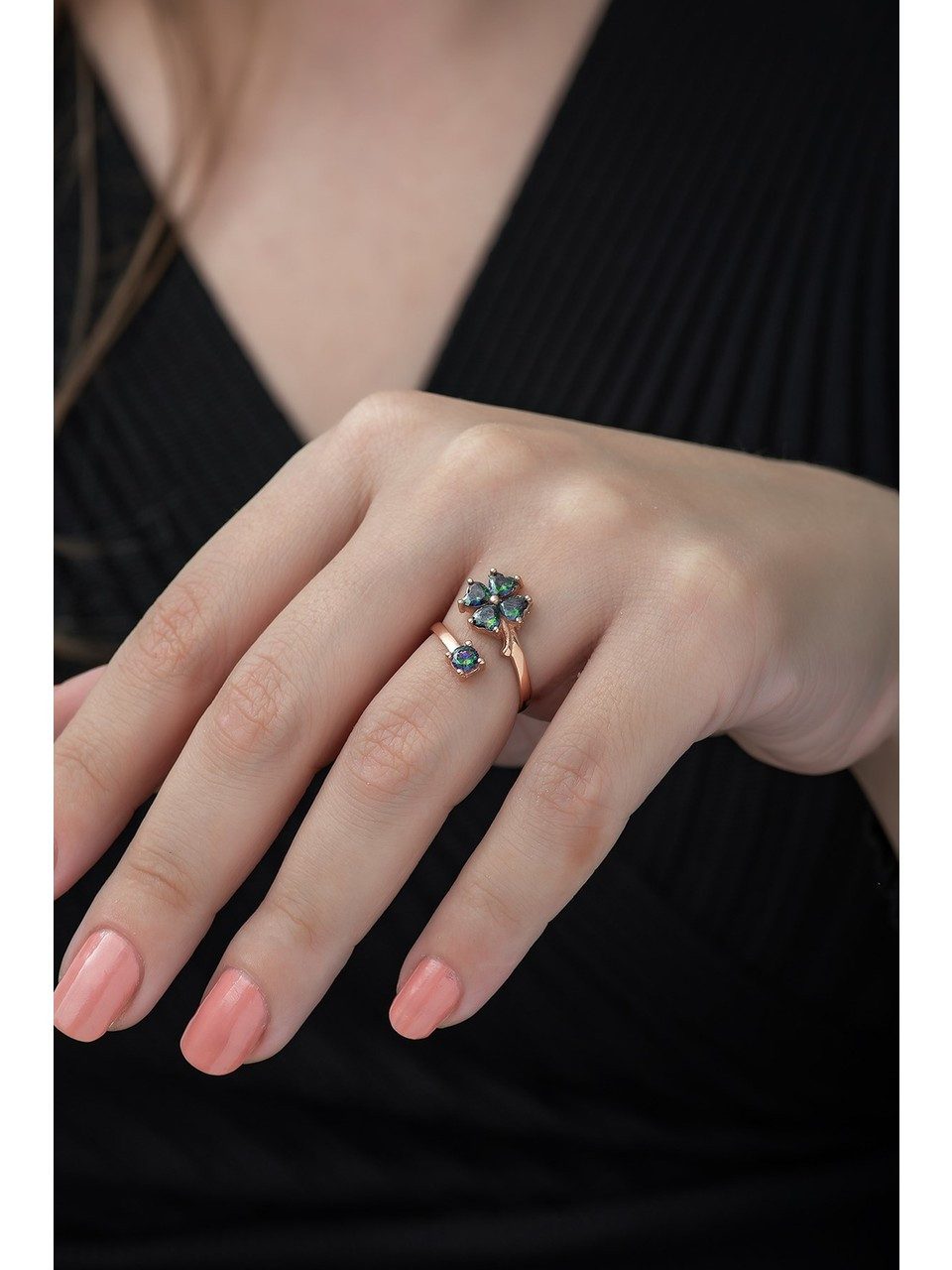 Nisan Silberring, Silber Verstellbarer Damenring mit günstig online kaufen